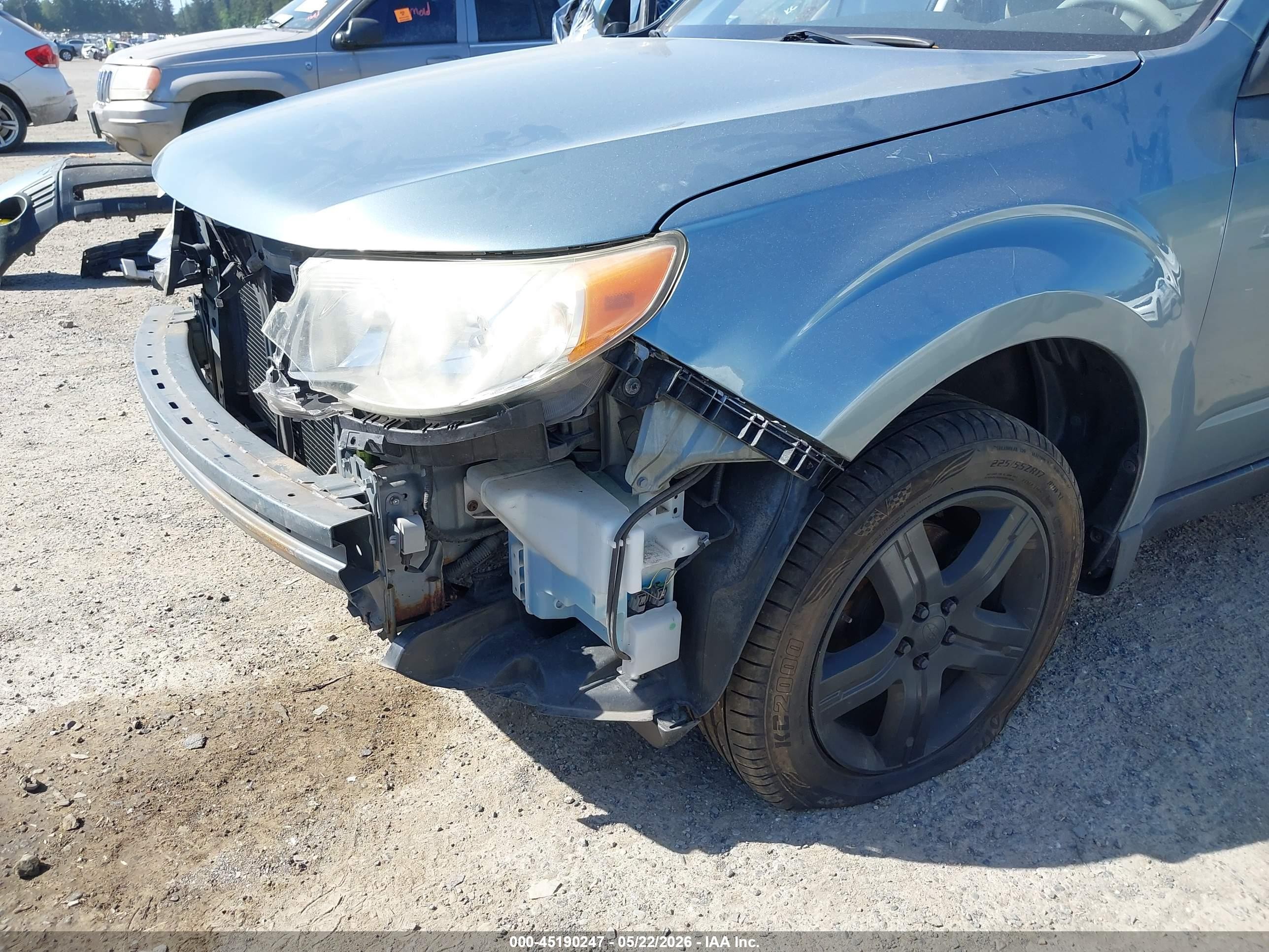 2010 Subaru Forester 2.5x Premium Бирюзовый vin: JF2SH6CC4AH750239