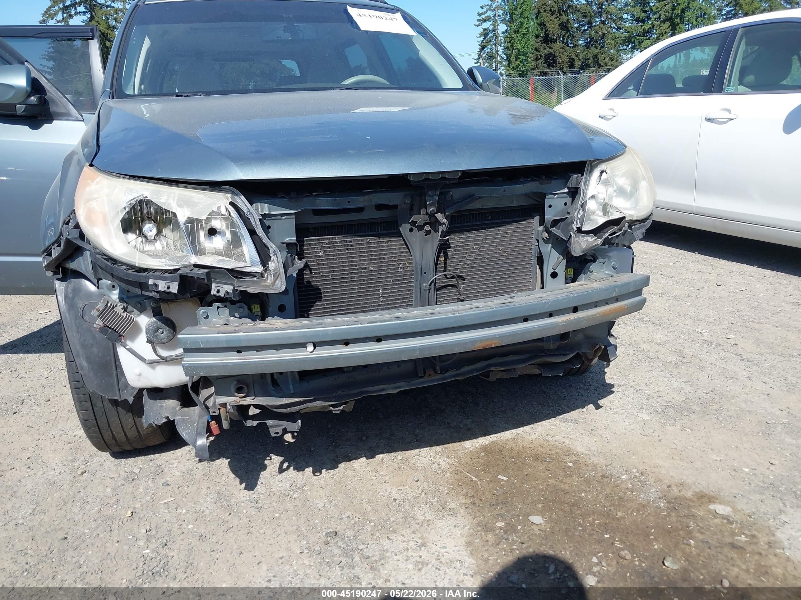 2010 Subaru Forester 2.5x Premium Бирюзовый vin: JF2SH6CC4AH750239