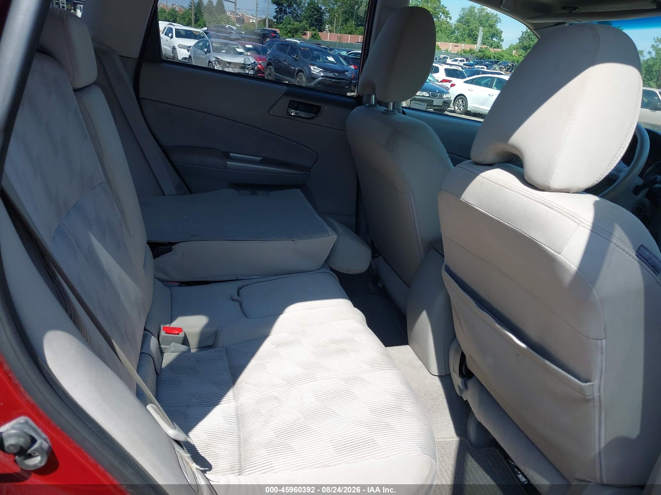2010 Subaru Forester 2.5x Premium Burgundy vin: JF2SH6CC4AH765162