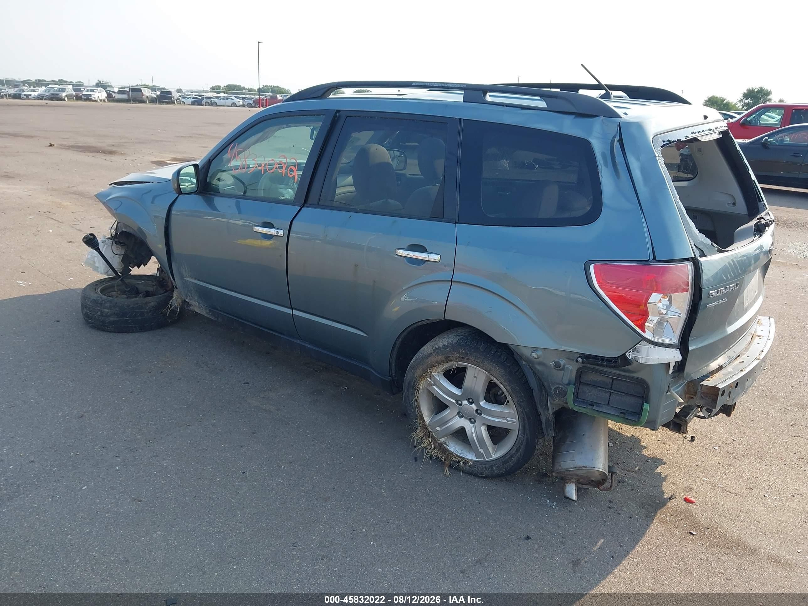 2010 Subaru Forester 2.5x Premium Синий vin: JF2SH6CC4AH900060