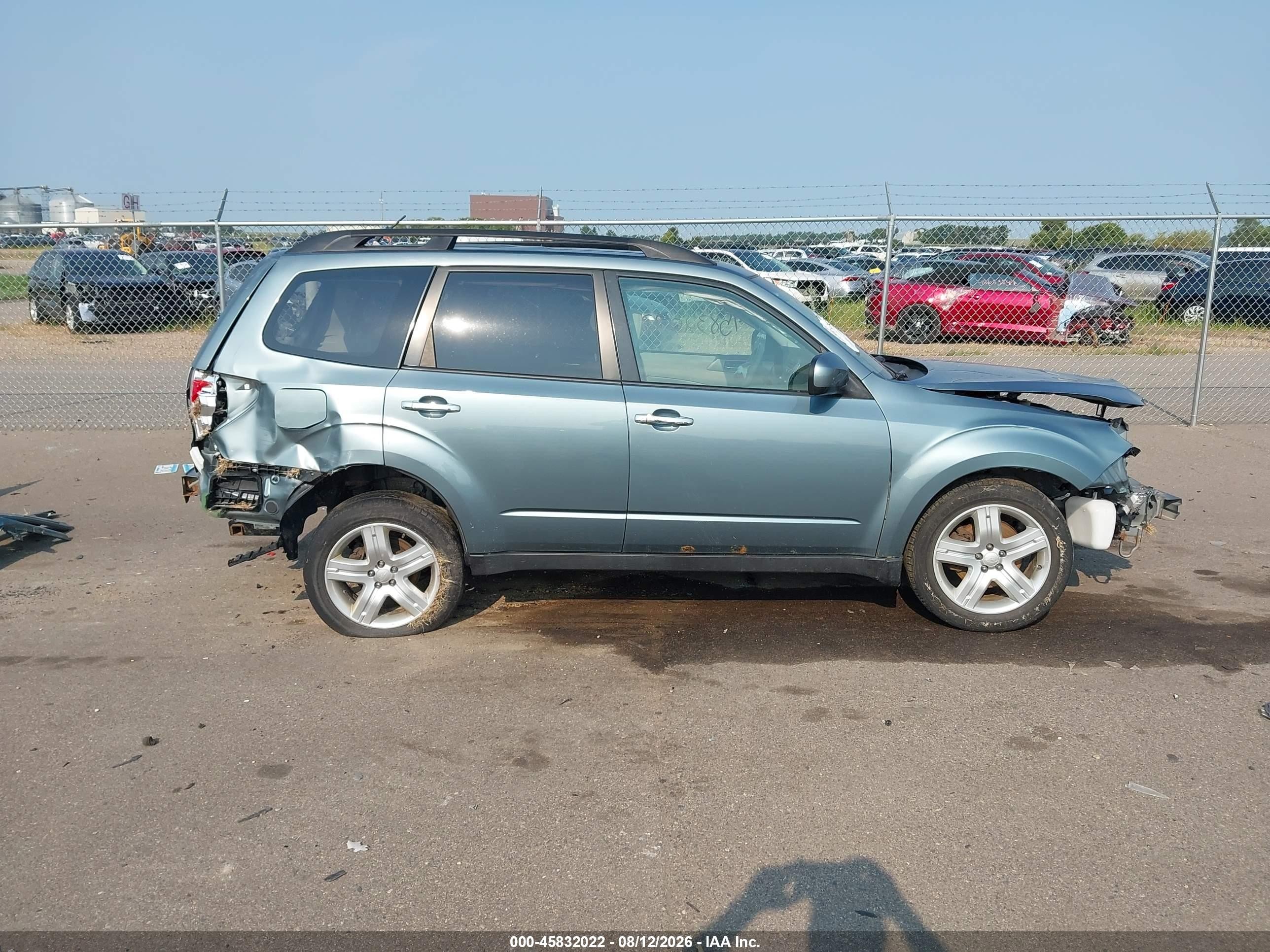 2010 Subaru Forester 2.5x Premium Синий vin: JF2SH6CC4AH900060