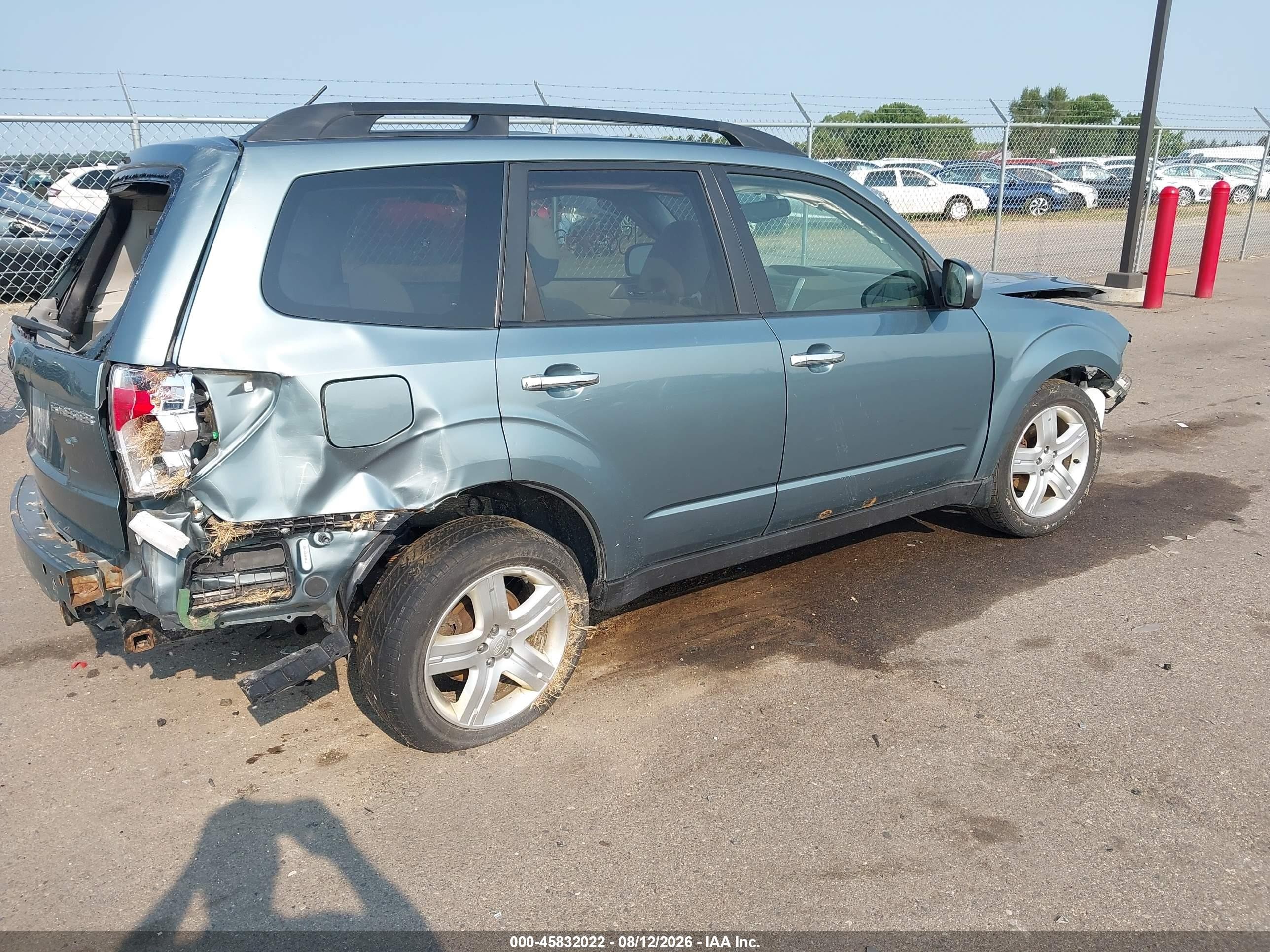2010 Subaru Forester 2.5x Premium Синий vin: JF2SH6CC4AH900060