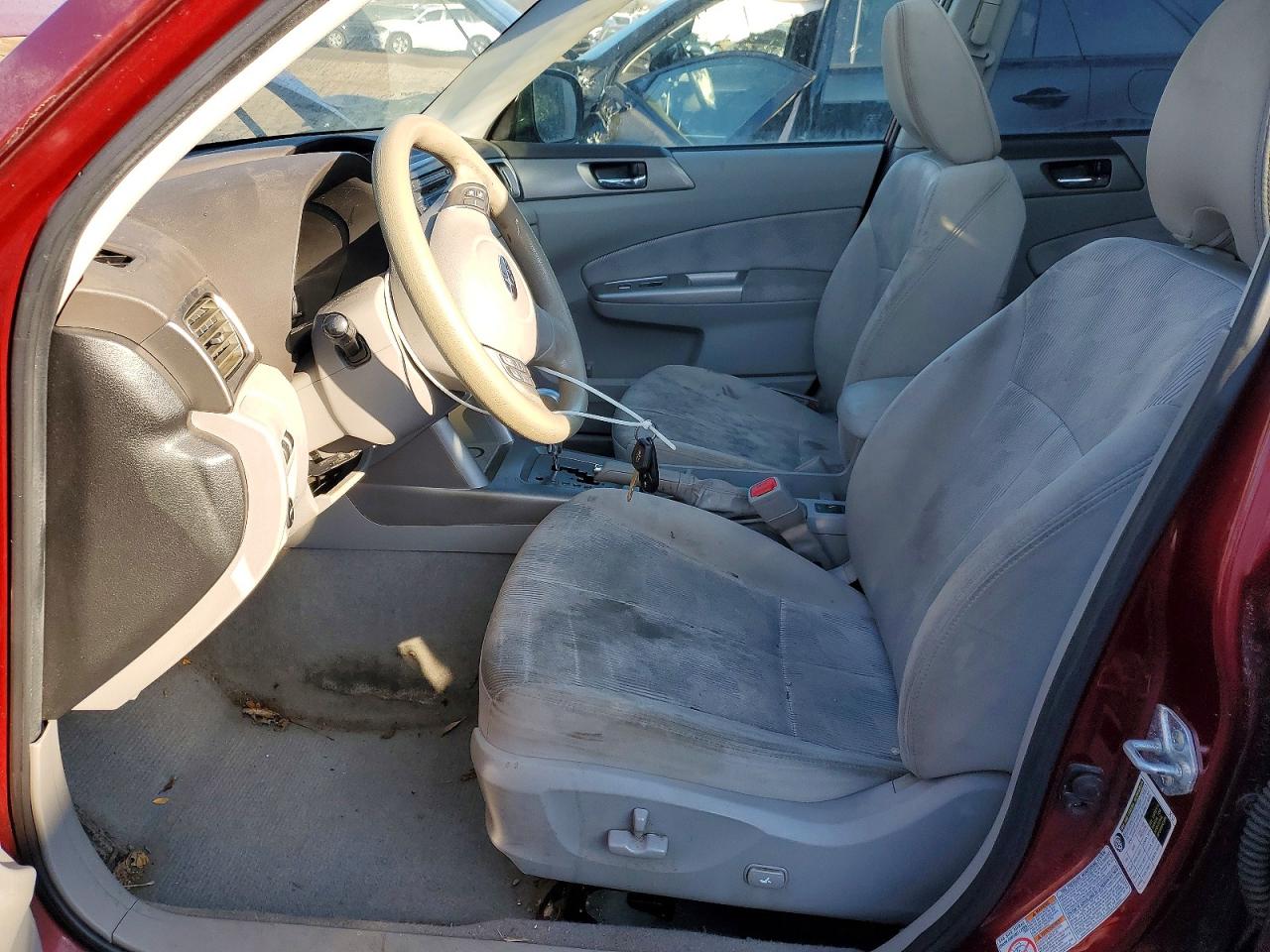 2010 Subaru Forester 2.5x Premium Maroon vin: JF2SH6CC5AH702801