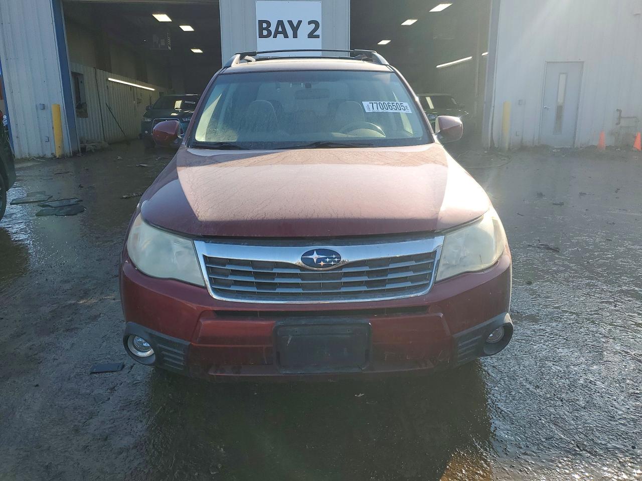 2010 Subaru Forester 2.5x Premium Maroon vin: JF2SH6CC5AH702801