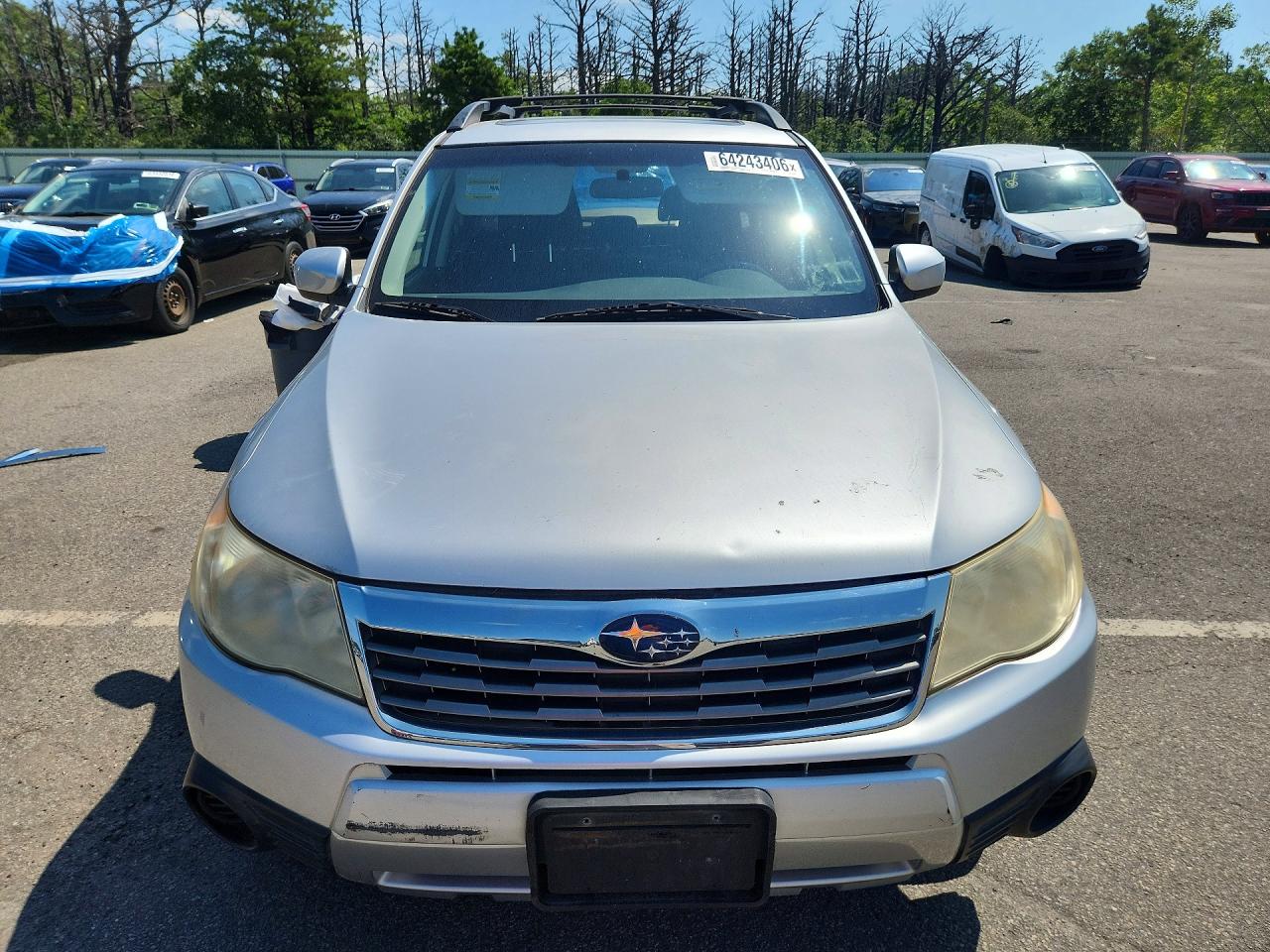 2010 Subaru Ascent Touring W/7-p Silver vin: JF2SH6CC5AH703480