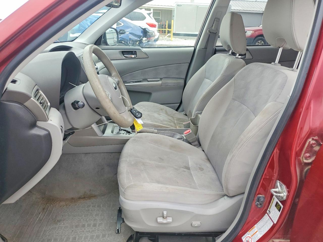 2010 Subaru Forester 2.5x Premium Burgundy vin: JF2SH6CC5AH766269
