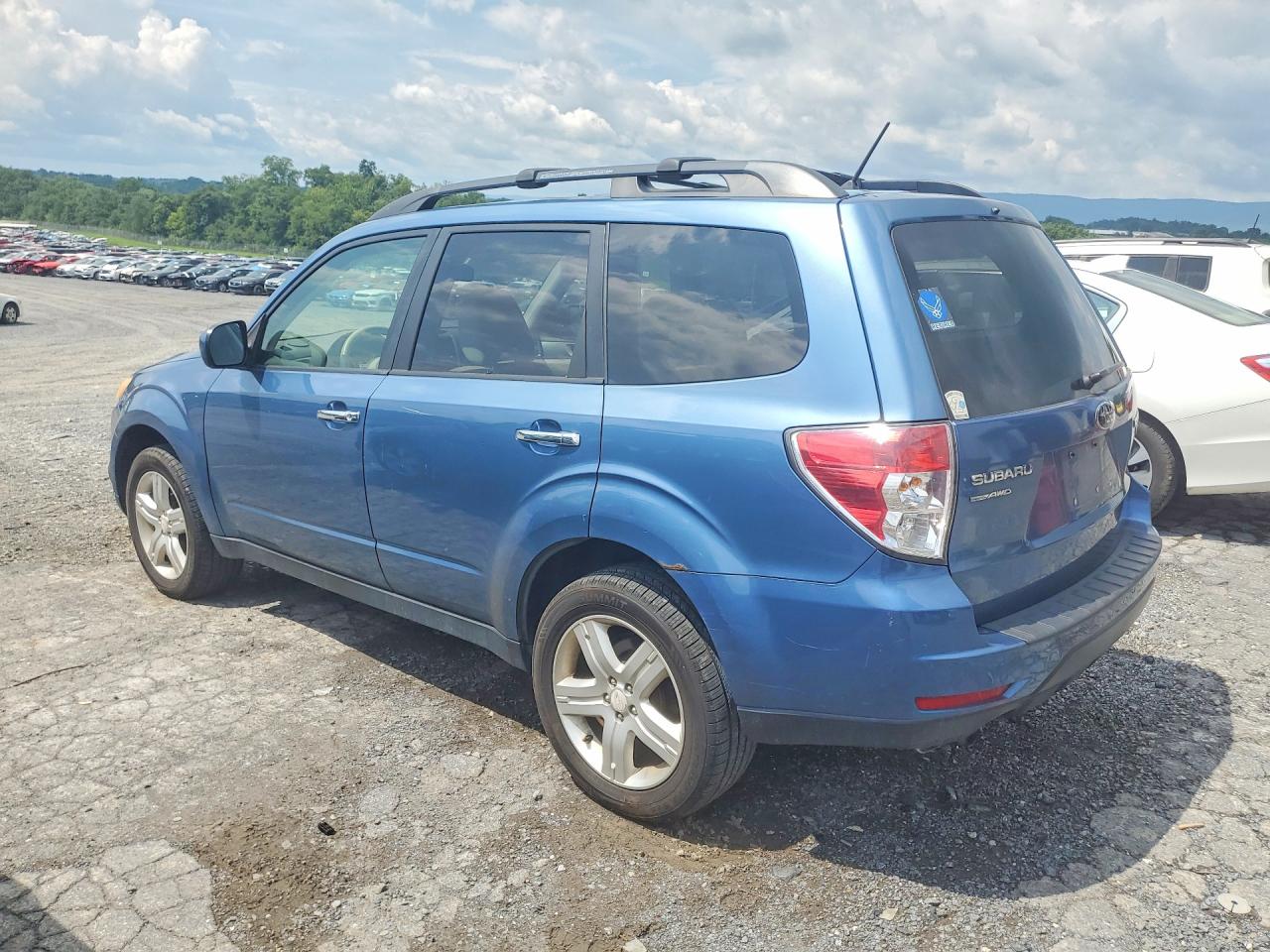 2010 Subaru Forester 2.5x Premium Синий vin: JF2SH6CC5AH792807