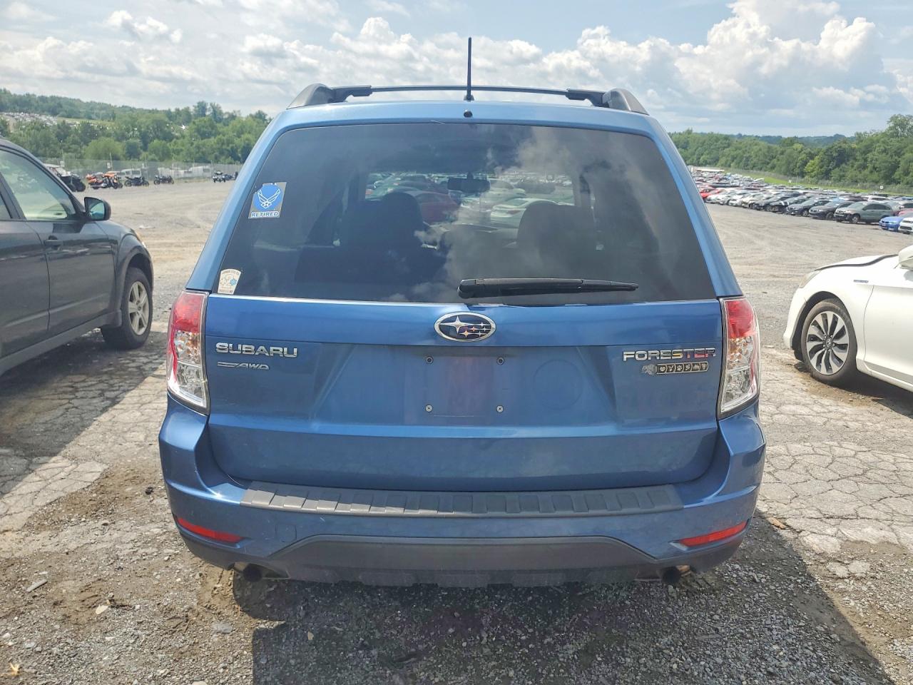 2010 Subaru Forester 2.5x Premium Синий vin: JF2SH6CC5AH792807