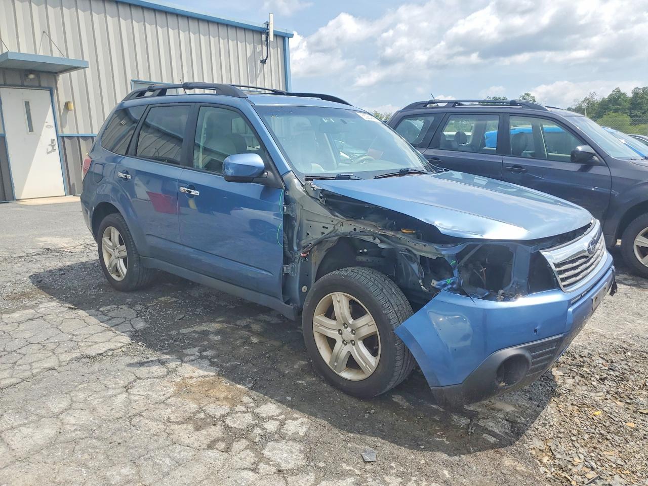 2010 Subaru Forester 2.5x Premium Синий vin: JF2SH6CC5AH792807