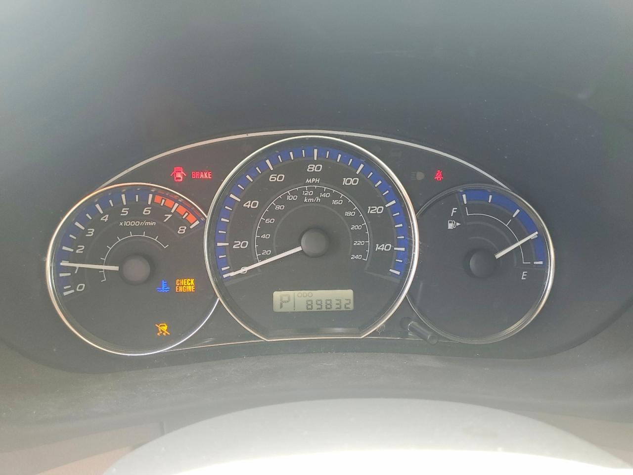 2010 Subaru Forester 2.5x Premium Синий vin: JF2SH6CC5AH792807