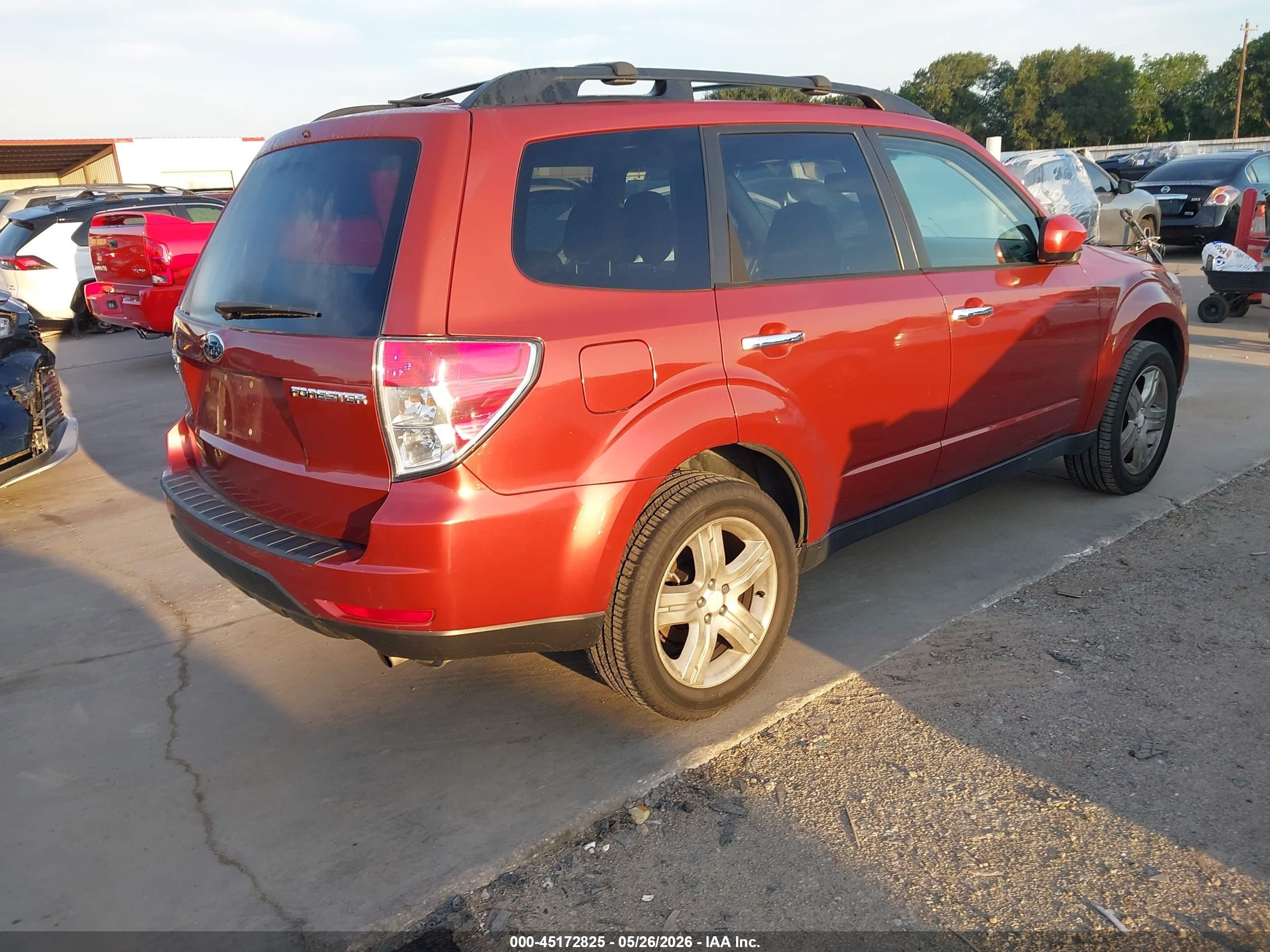 2010 Subaru Forester 2.5x Premium Orange vin: JF2SH6CC5AH799935