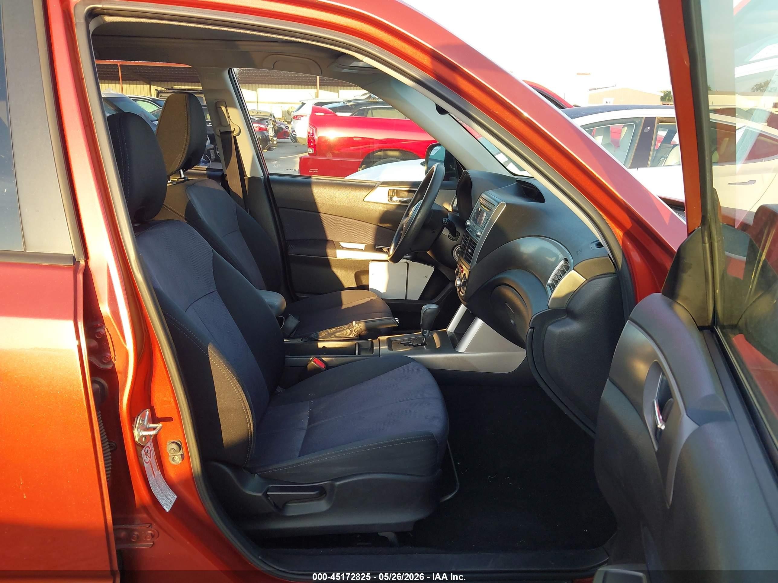 2010 Subaru Forester 2.5x Premium Orange vin: JF2SH6CC5AH799935