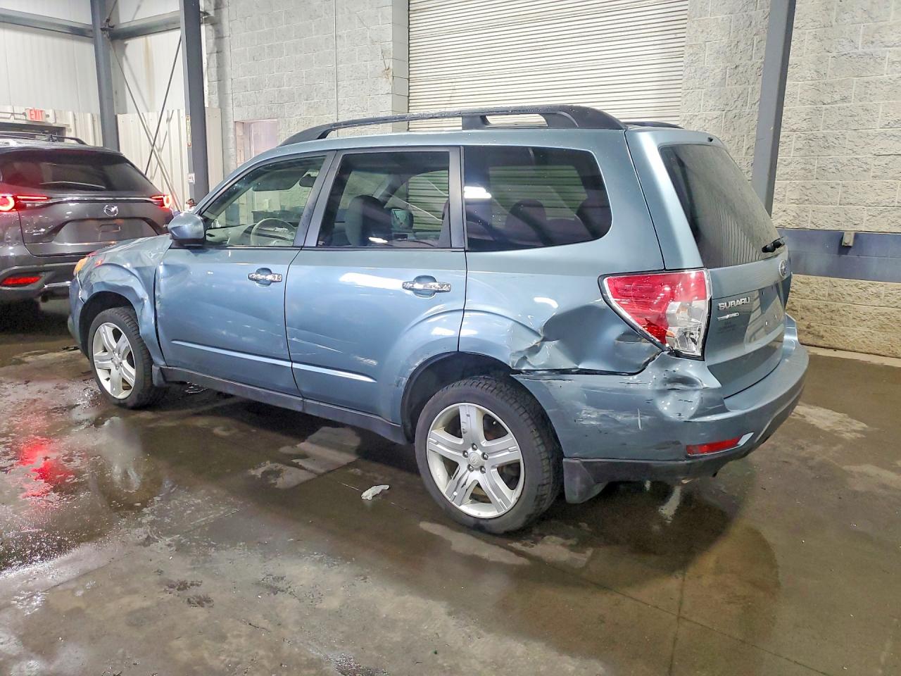 2010 Subaru Forester 2.5x Premium Синий vin: JF2SH6CC5AH913366
