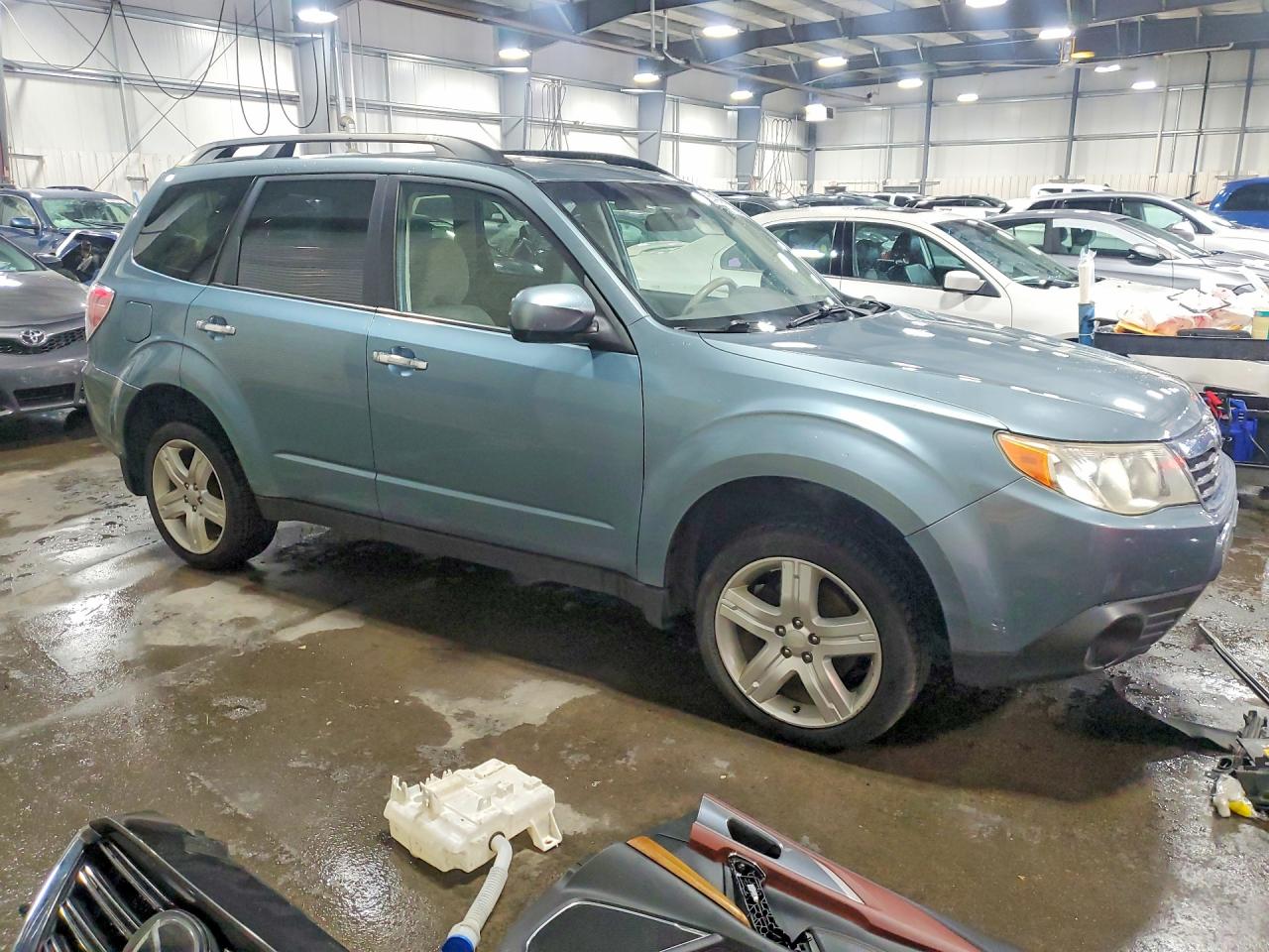 2010 Subaru Forester 2.5x Premium Синий vin: JF2SH6CC5AH913366