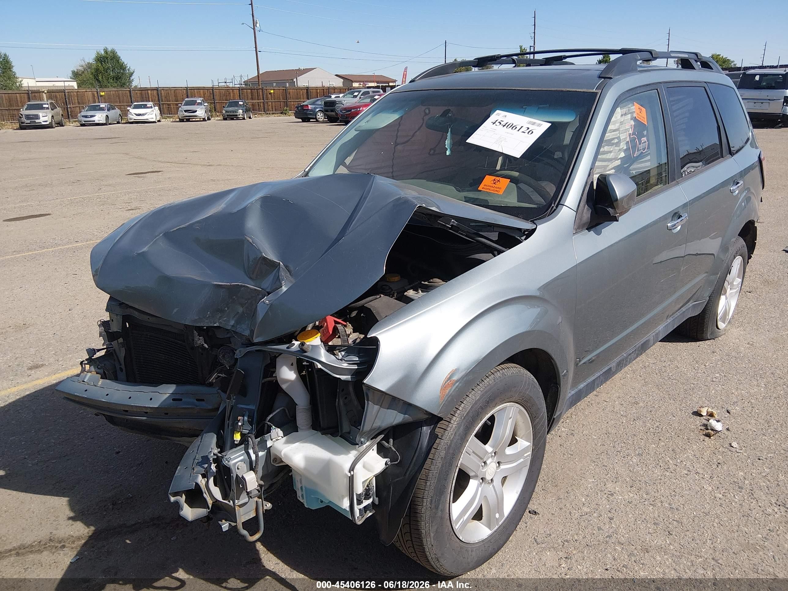 2010 Subaru Forester 2.5x Premium Green vin: JF2SH6CC6AG905864