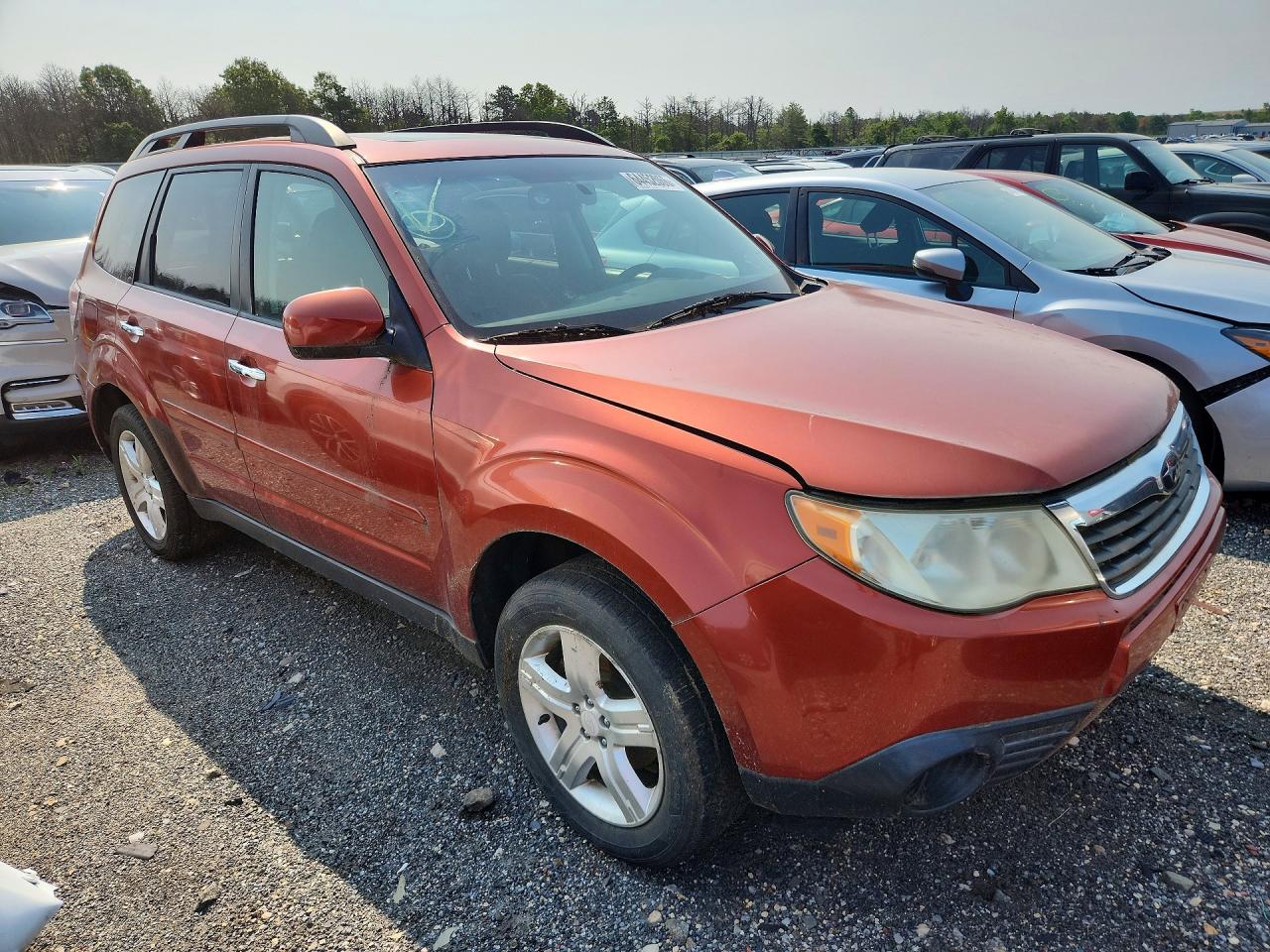 2010 Subaru Forester 2.5x Premium Red vin: JF2SH6CC6AH740960