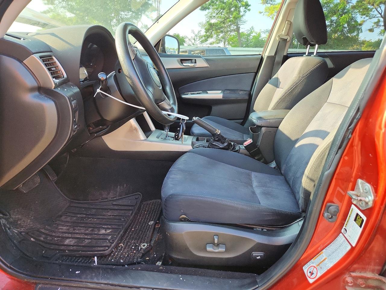 2010 Subaru Forester 2.5x Premium Red vin: JF2SH6CC6AH740960
