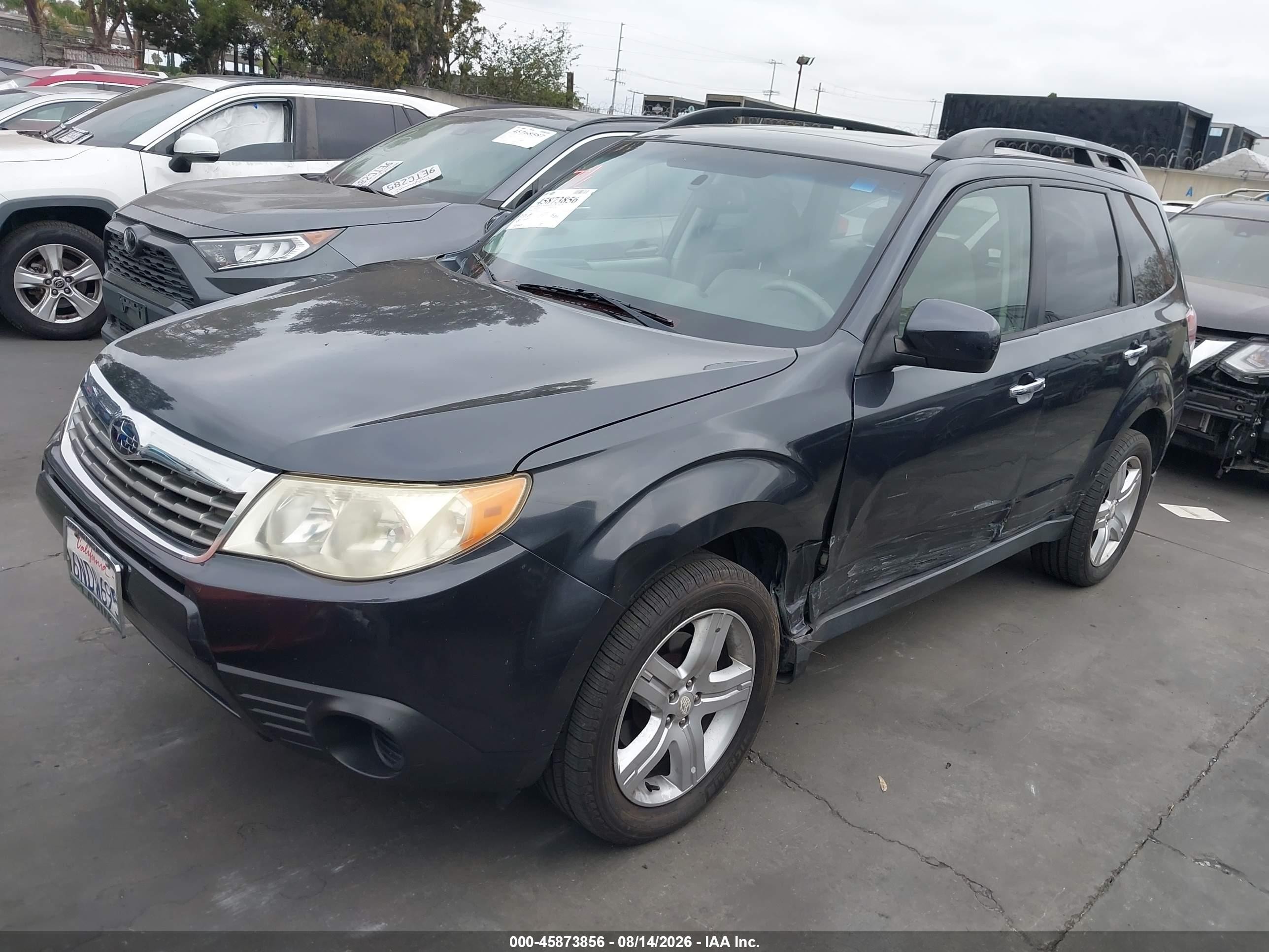 2010 Subaru Forester 2.5x Premium Gray vin: JF2SH6CC6AH759265