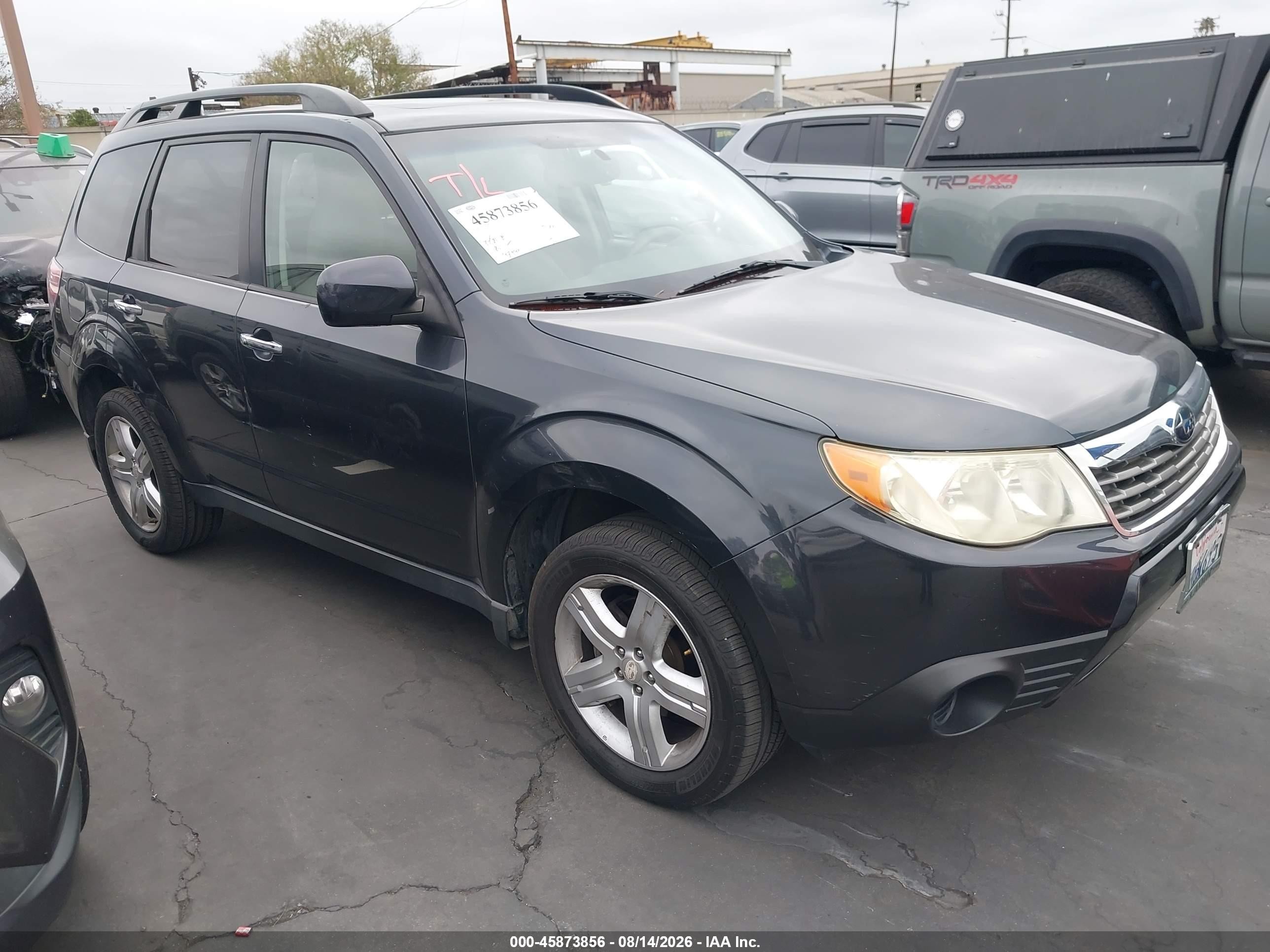 2010 Subaru Forester 2.5x Premium Gray vin: JF2SH6CC6AH759265