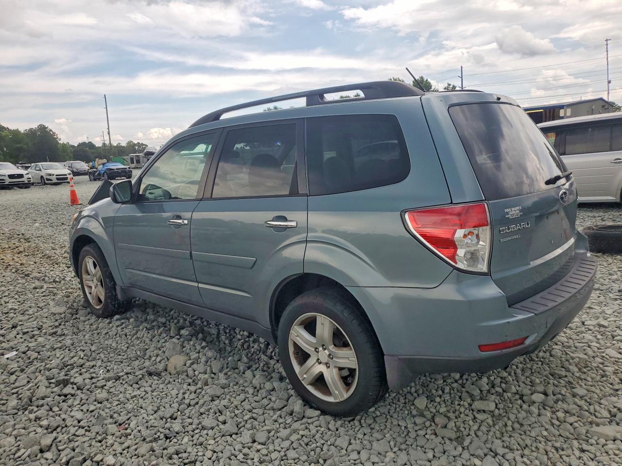 2010 Subaru Forester 2.5x Premium Синий vin: JF2SH6CC6AH760111