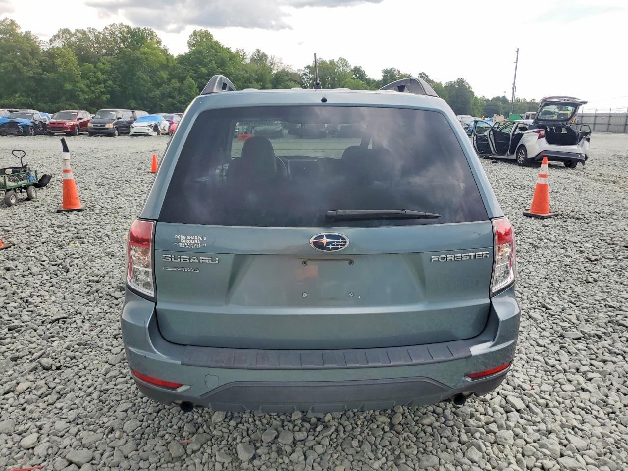 2010 Subaru Forester 2.5x Premium Синий vin: JF2SH6CC6AH760111