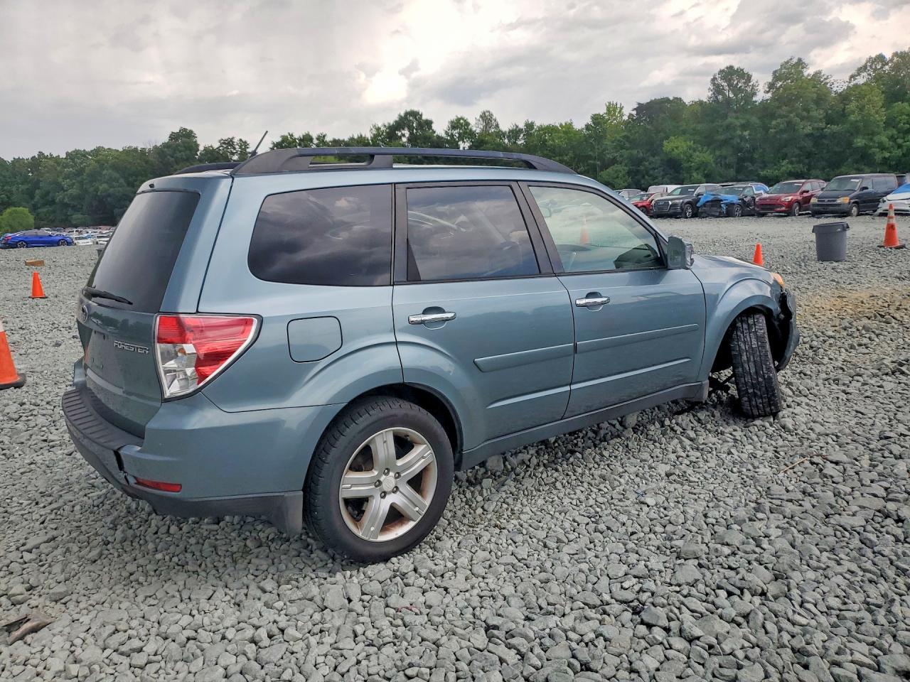 2010 Subaru Forester 2.5x Premium Синий vin: JF2SH6CC6AH760111