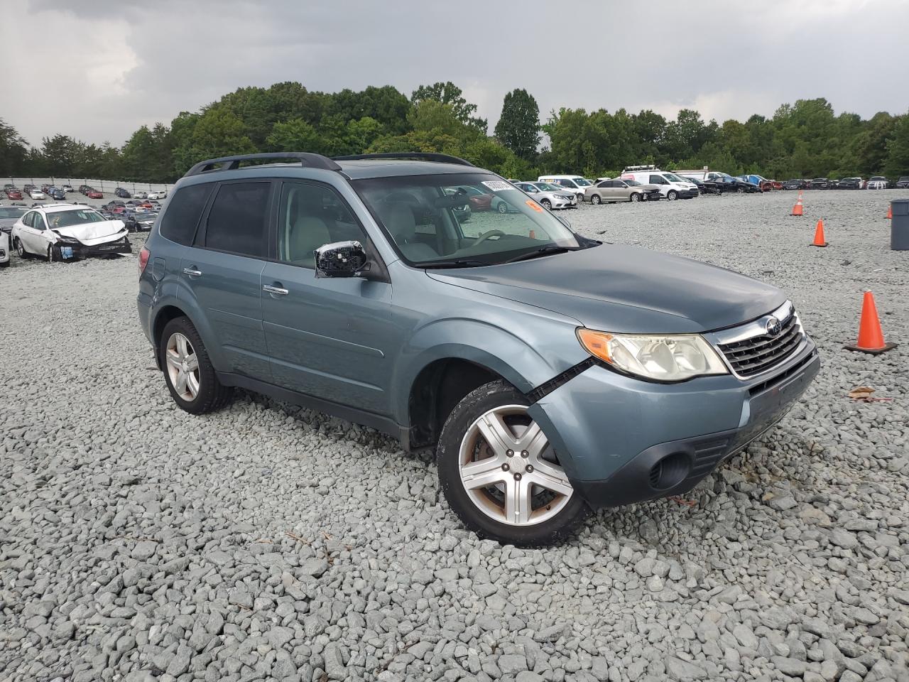 2010 Subaru Forester 2.5x Premium Синий vin: JF2SH6CC6AH760111