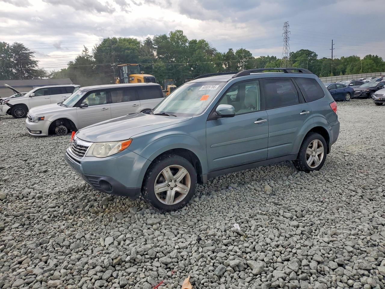 2010 Subaru Forester 2.5x Premium Синий vin: JF2SH6CC6AH760111