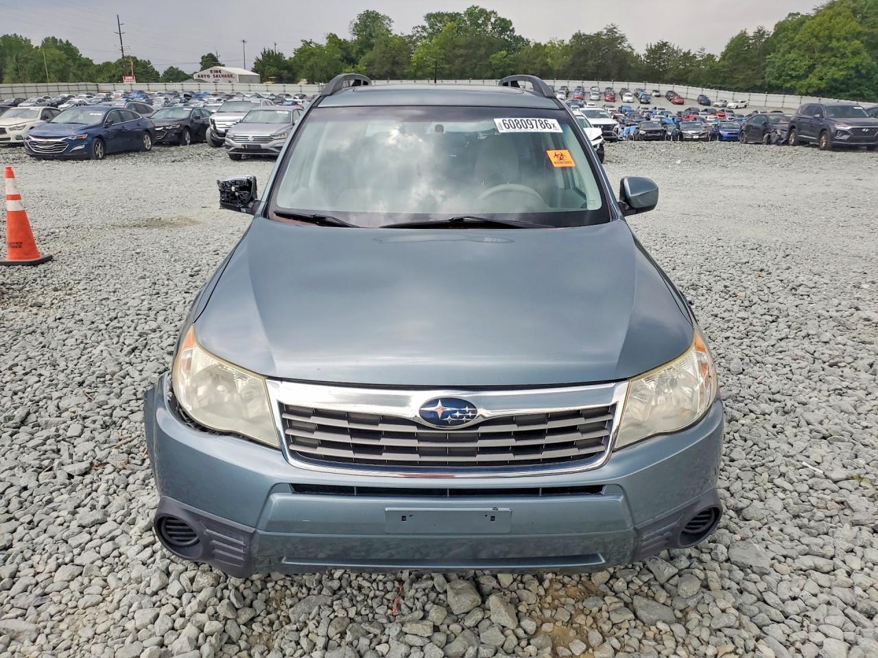 2010 Subaru Forester 2.5x Premium Синий vin: JF2SH6CC6AH760111