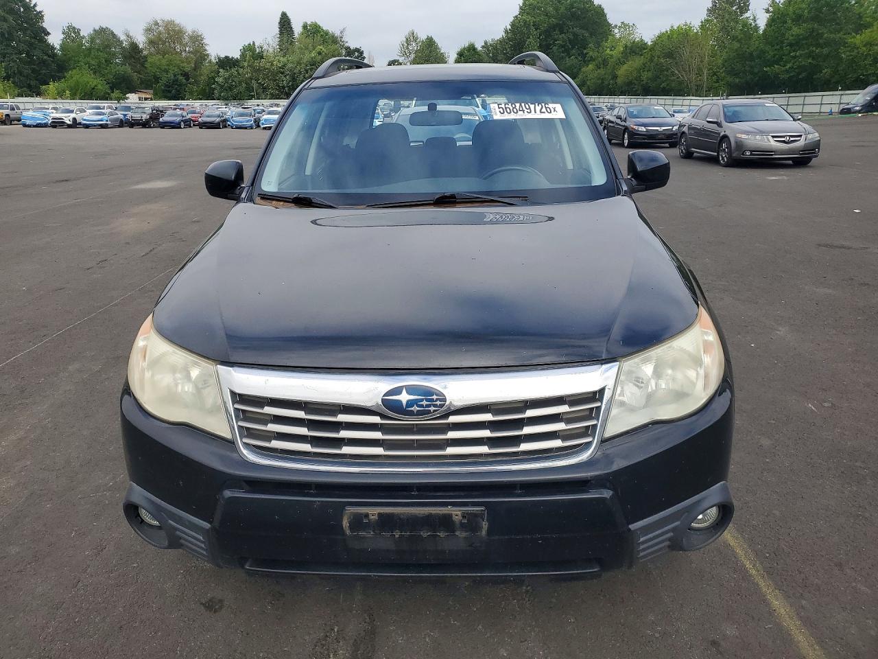 2010 Subaru Forester 2.5x Premium Black vin: JF2SH6CC6AH776633