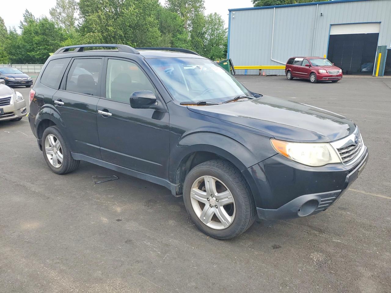 2010 Subaru Forester 2.5x Premium Black vin: JF2SH6CC6AH776633