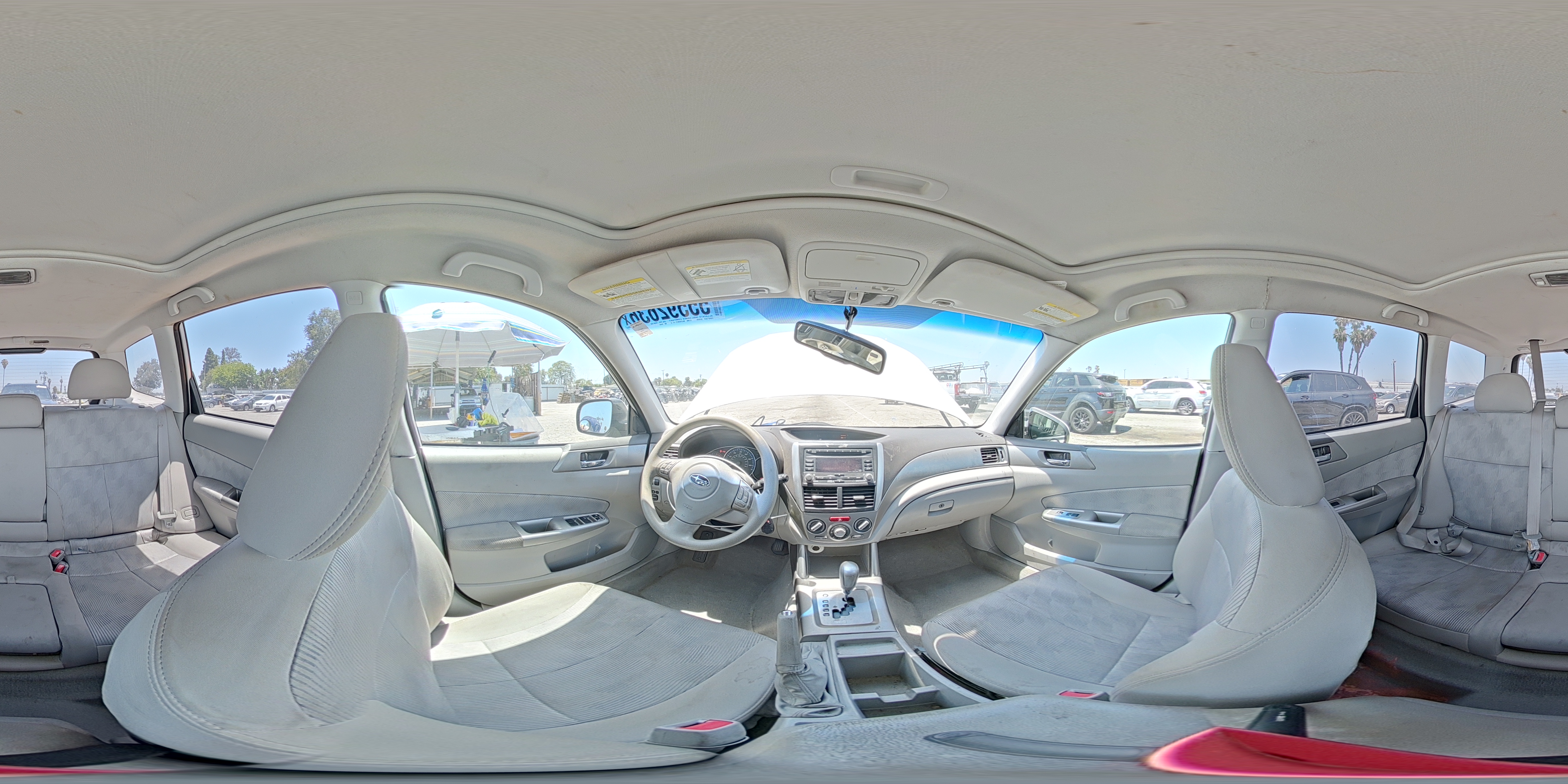 2010 Subaru Forester 2.5x Premium White vin: JF2SH6CC6AH799491
