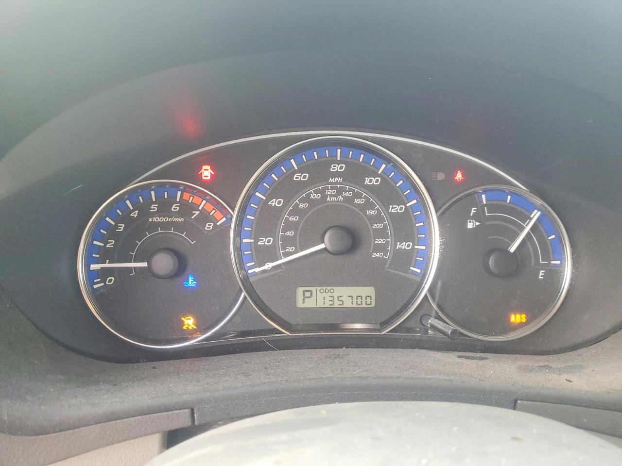 2010 Subaru Forester 2.5x Premium Red vin: JF2SH6CC6AH901873
