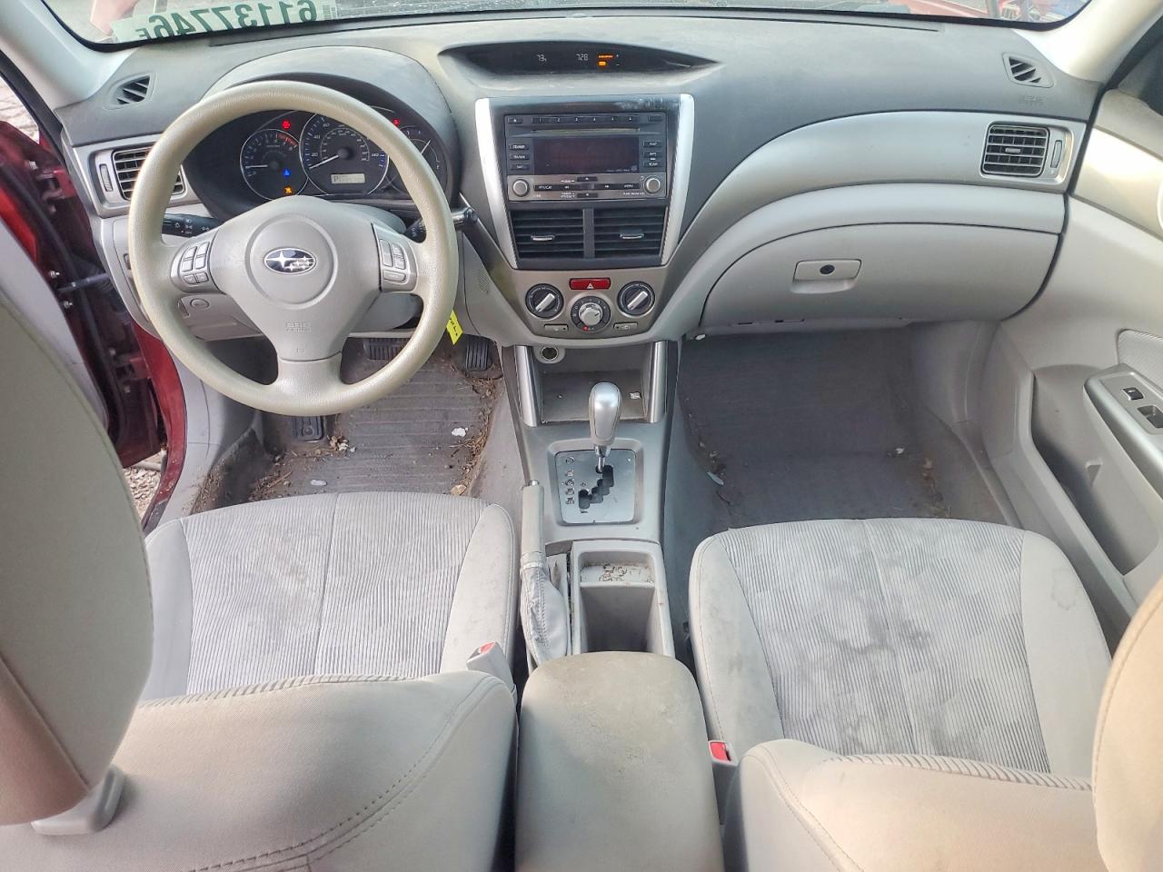 2010 Subaru Forester 2.5x Premium Red vin: JF2SH6CC6AH901873