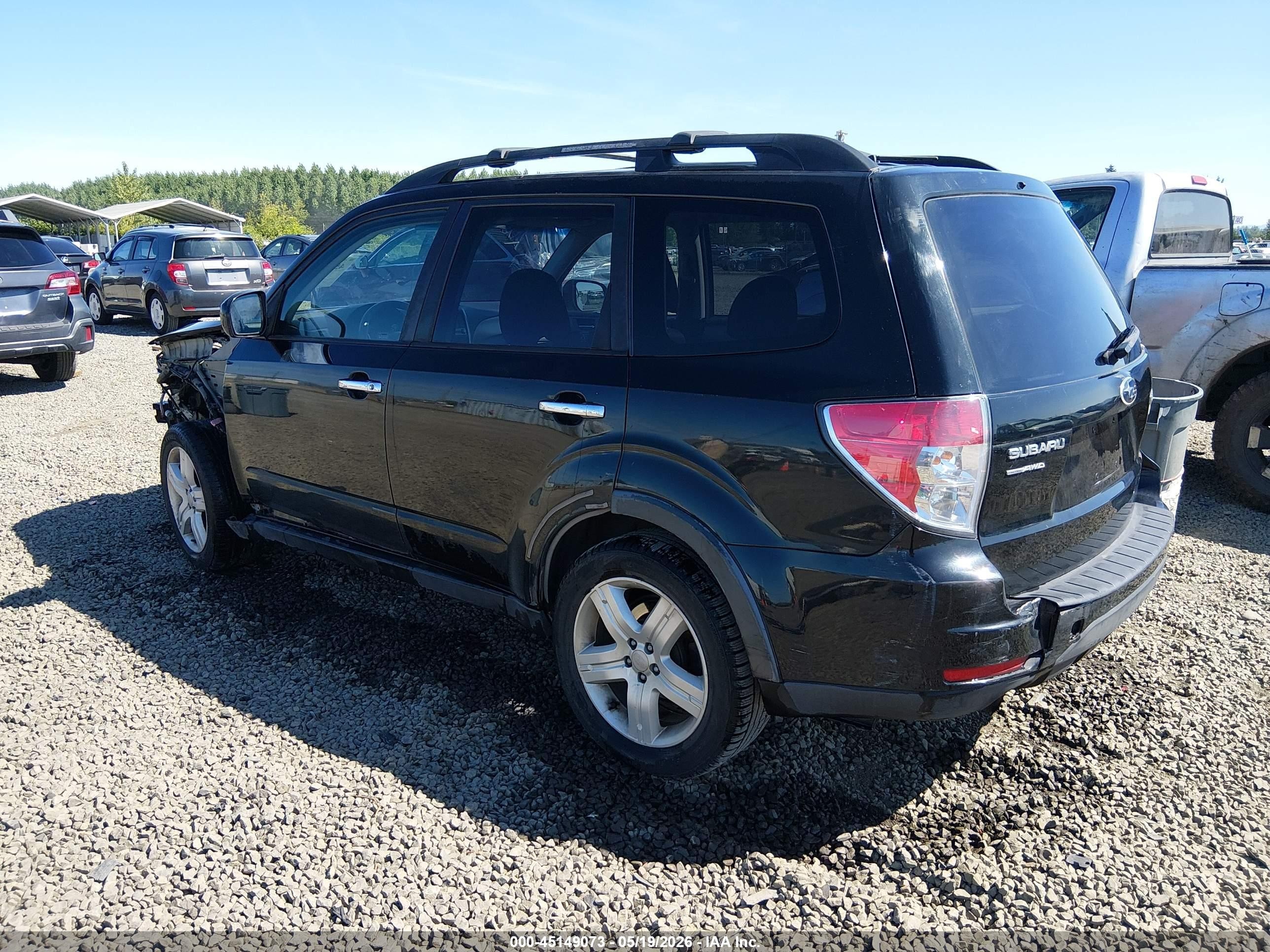 2010 Subaru Forester 2.5x Premium Black vin: JF2SH6CC6AH904403
