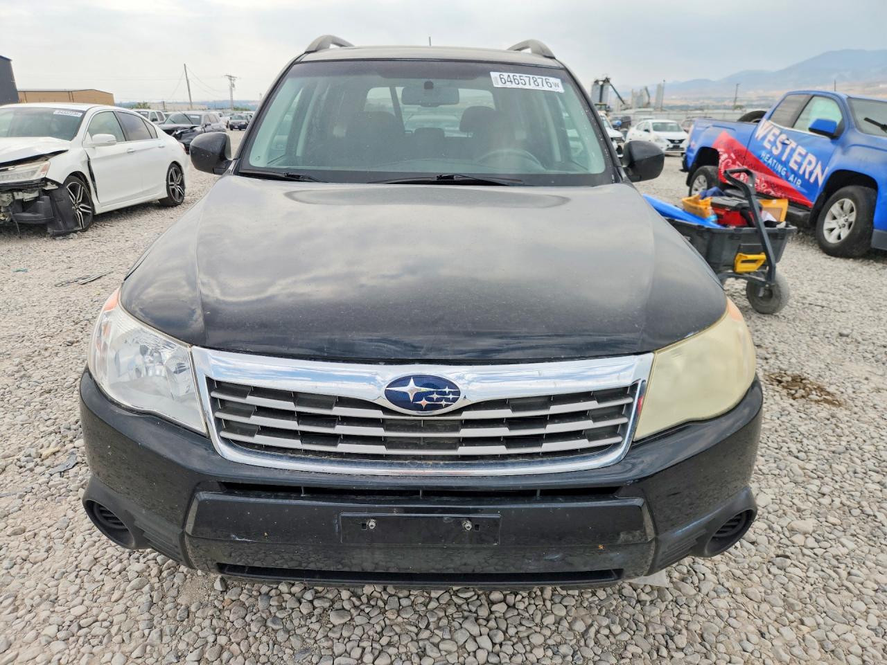 2010 Subaru Forester 2.5x Premium Black vin: JF2SH6CC6AH908323