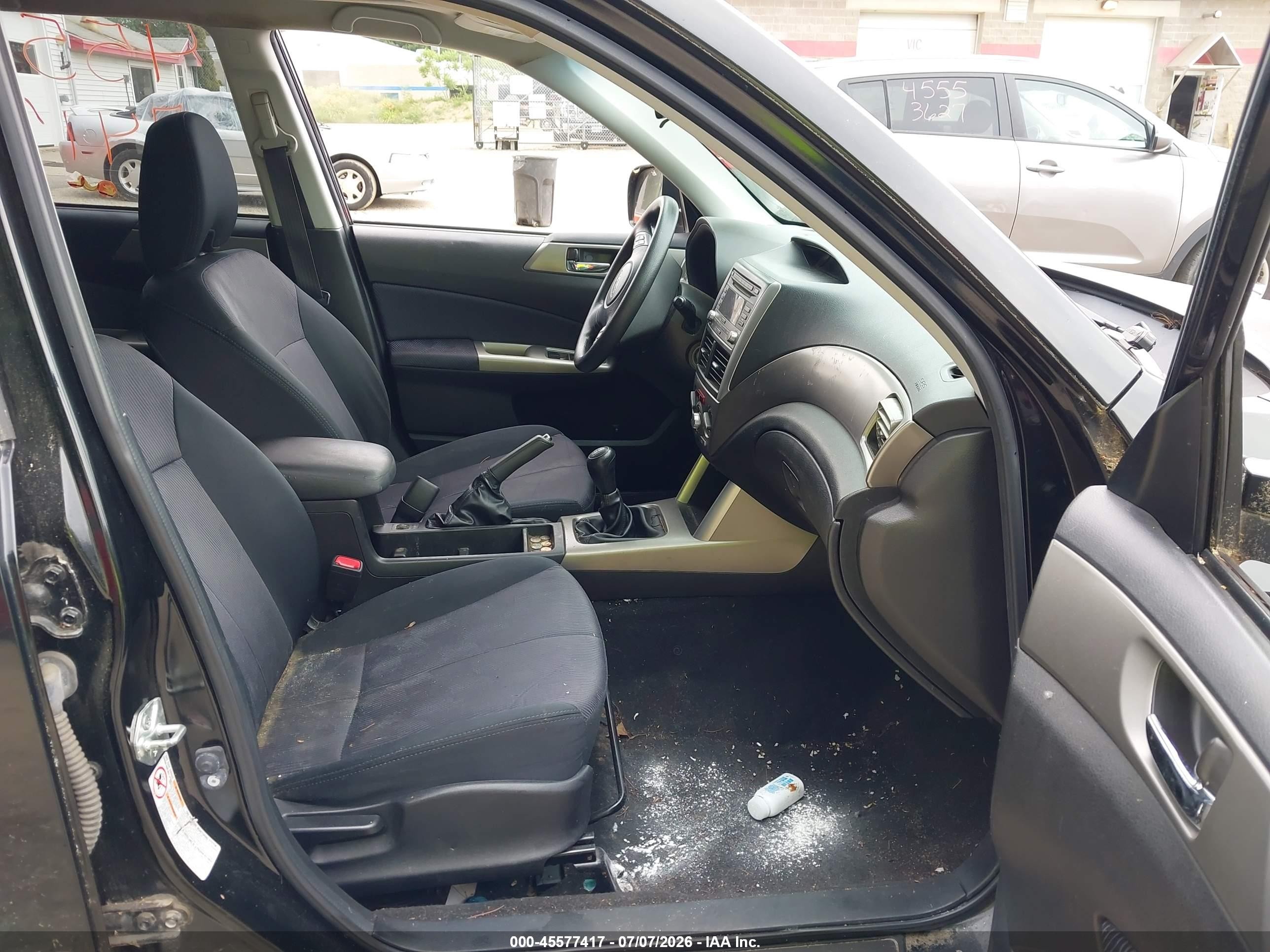 2010 Subaru Forester 2.5x Premium Black vin: JF2SH6CC7AG907655