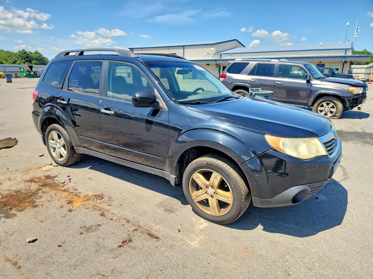 2010 Subaru Forester 2.5x Premium Black vin: JF2SH6CC7AH721009