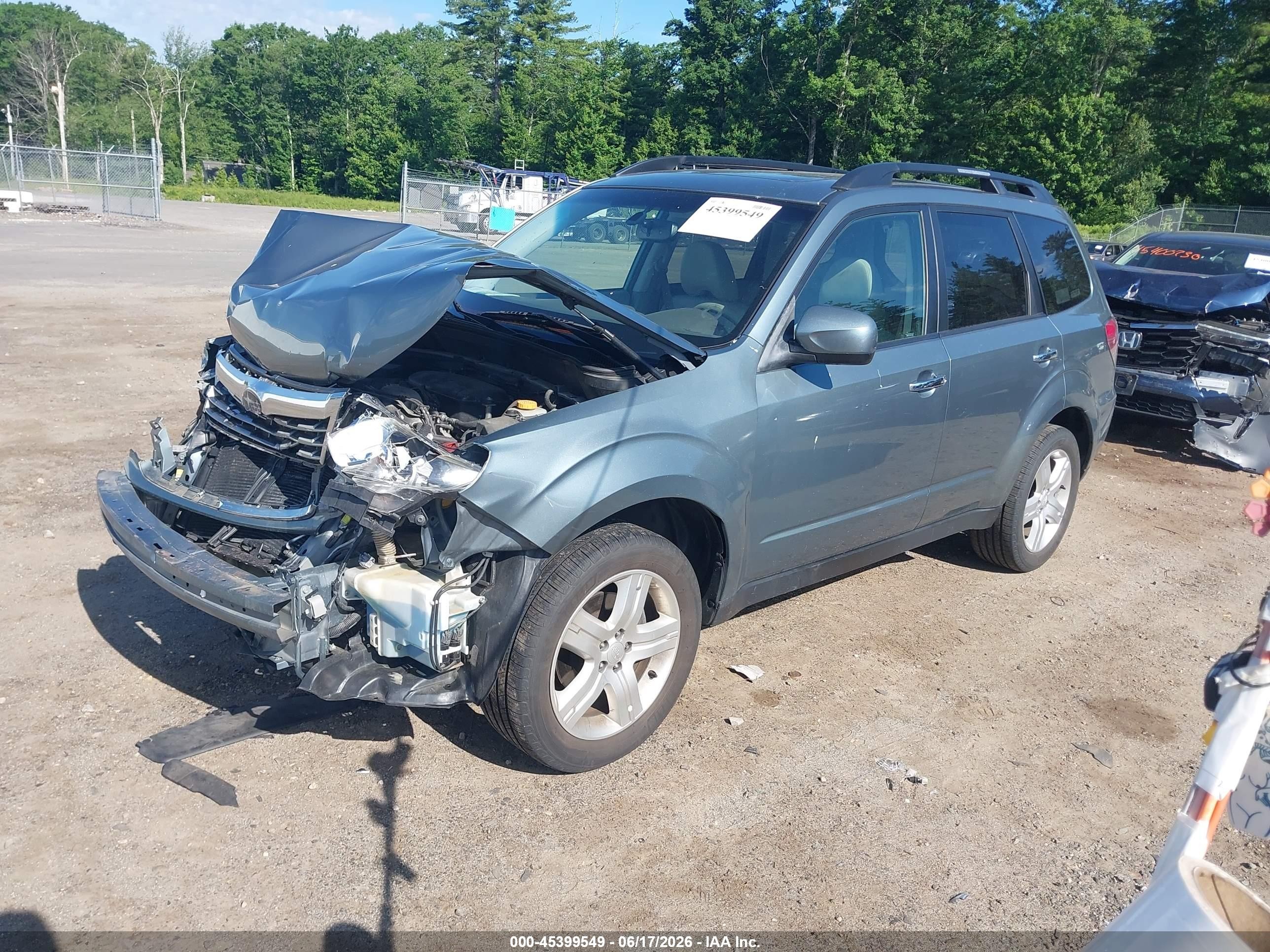 2010 Subaru Forester 2.5x Premium Green vin: JF2SH6CC7AH730860