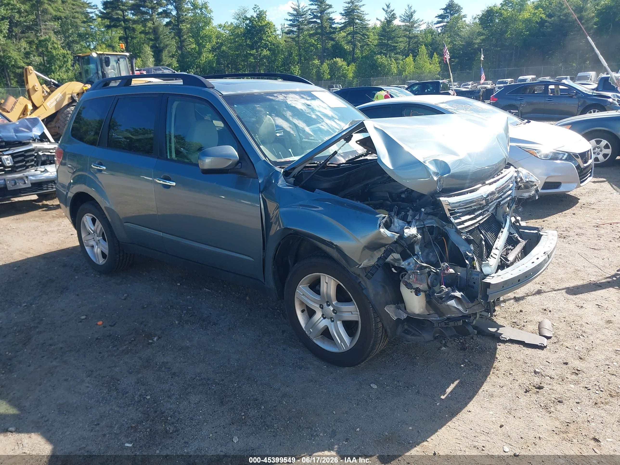 2010 Subaru Forester 2.5x Premium Green vin: JF2SH6CC7AH730860