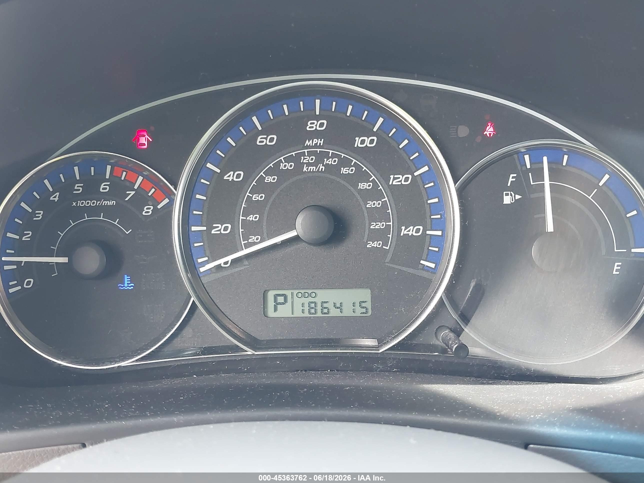 2010 Subaru Forester 2.5x Premium Красный vin: JF2SH6CC7AH746816
