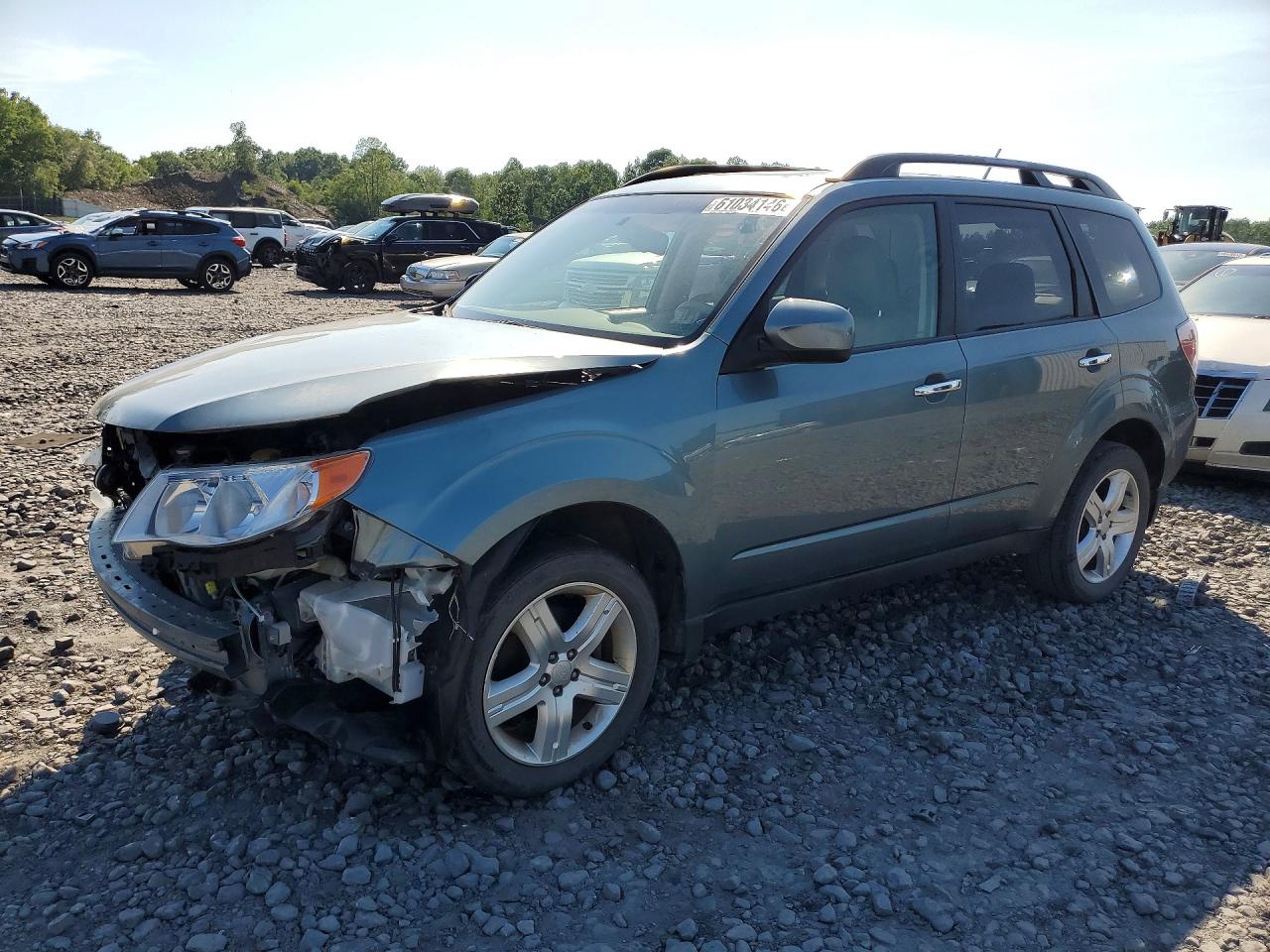 2010 Subaru Forester 2.5x Premium Blue vin: JF2SH6CC7AH759792