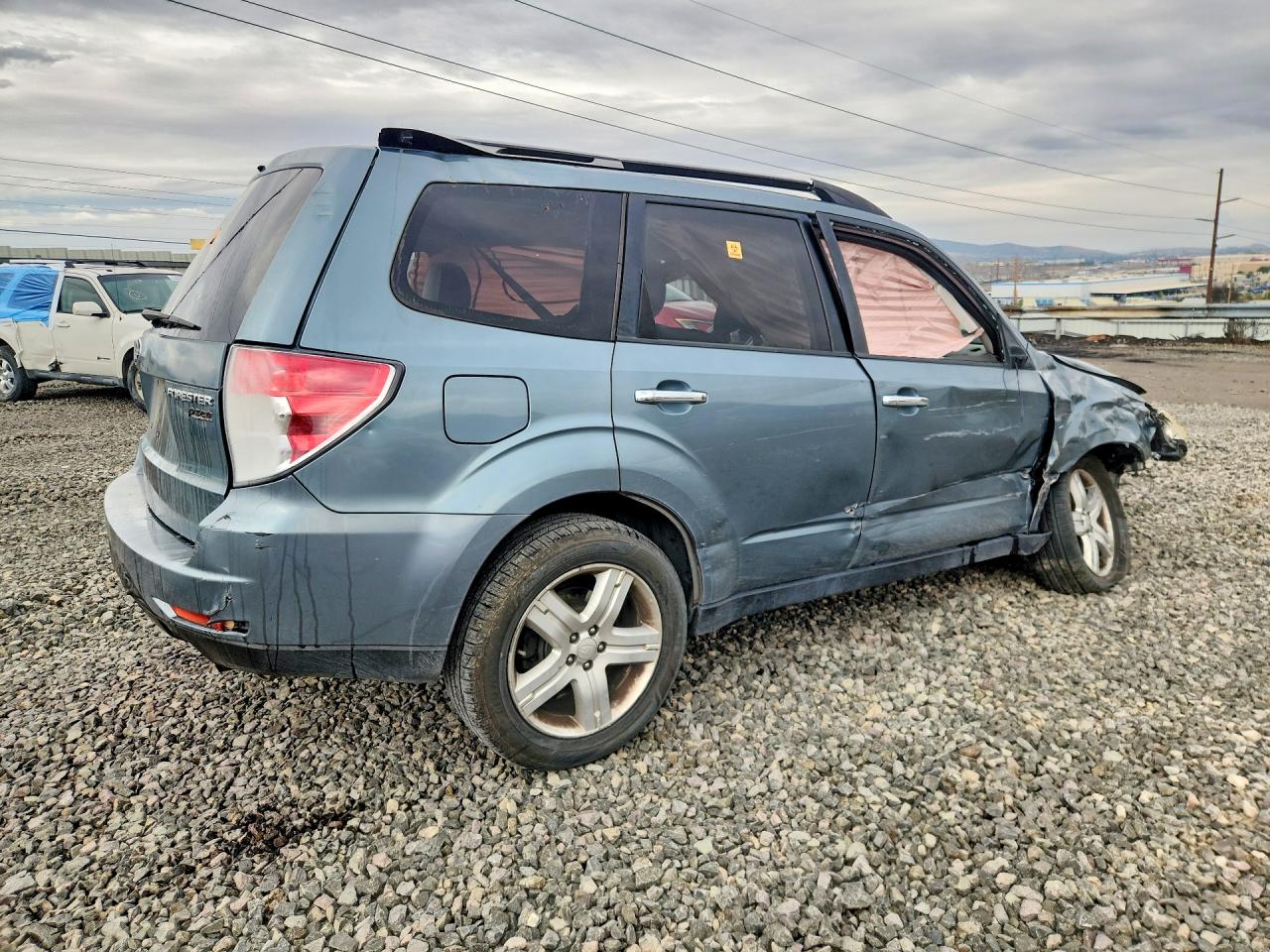 2010 Subaru Forester 2.5x Premium Blue vin: JF2SH6CC7AH771666