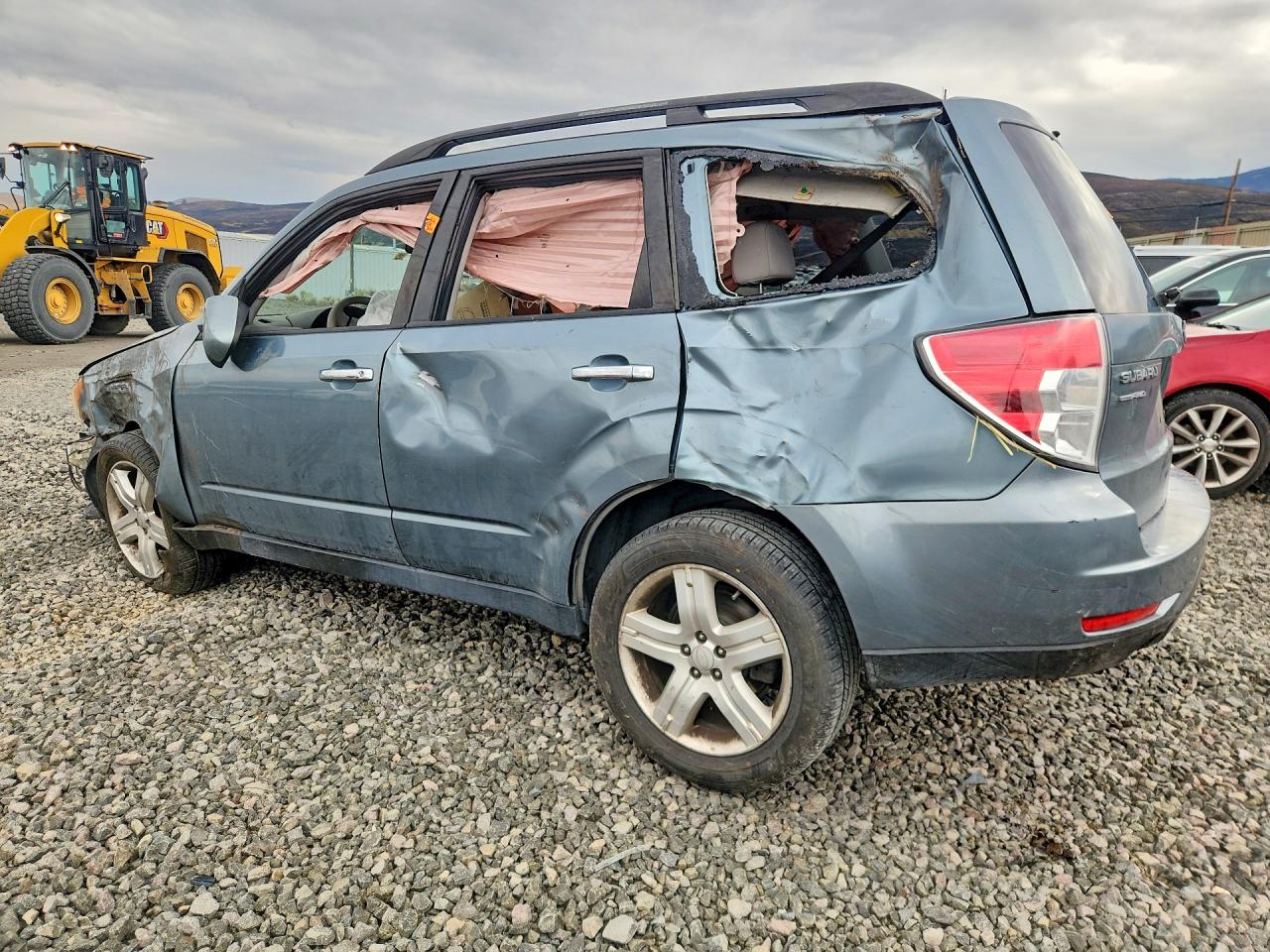 2010 Subaru Forester 2.5x Premium Blue vin: JF2SH6CC7AH771666