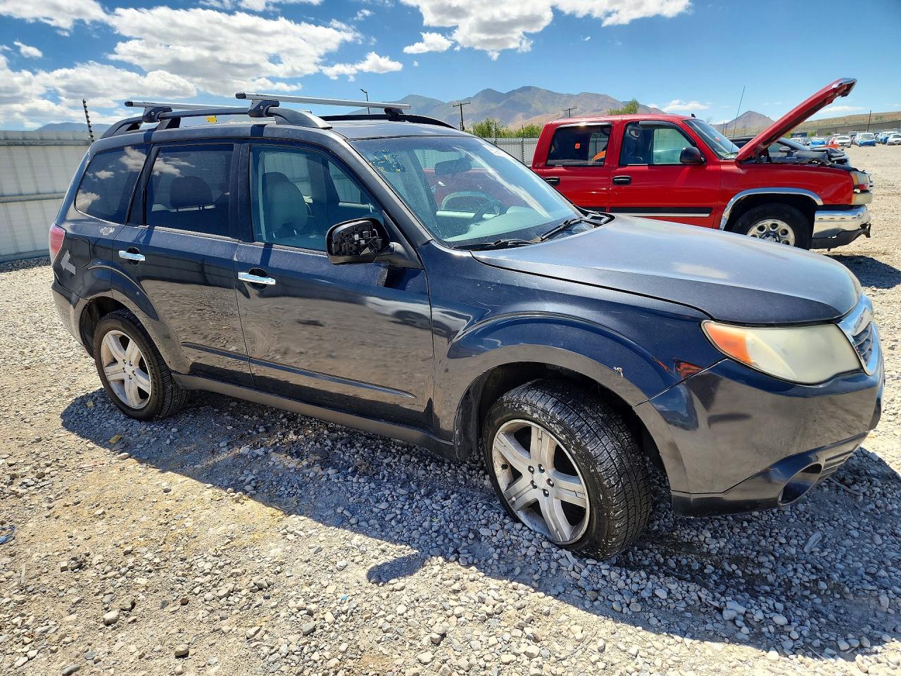 2010 Subaru Forester 2.5x Premium Black vin: JF2SH6CC7AH784739
