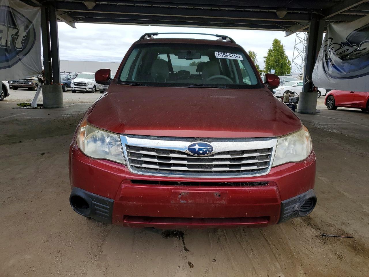 2010 Subaru Forester 2.5x Premium Burgundy vin: JF2SH6CC7AH786409
