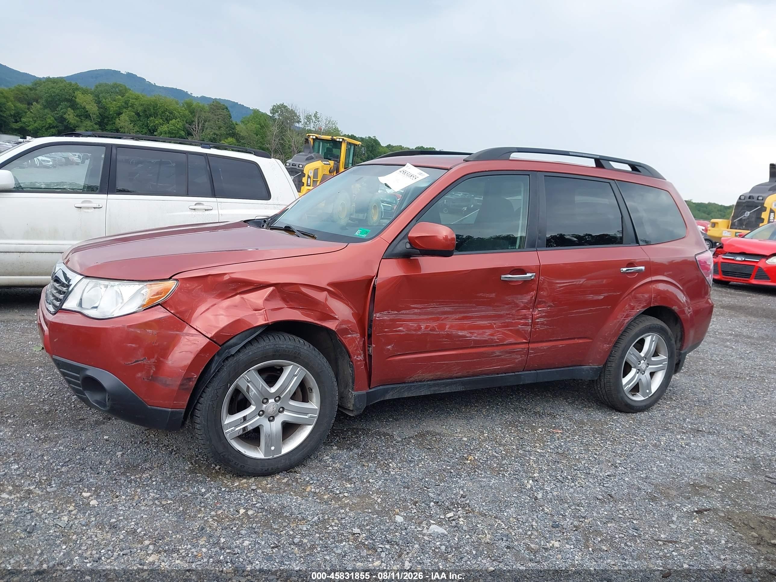 2010 Subaru Forester 2.5x Premium Orange vin: JF2SH6CC7AH908802