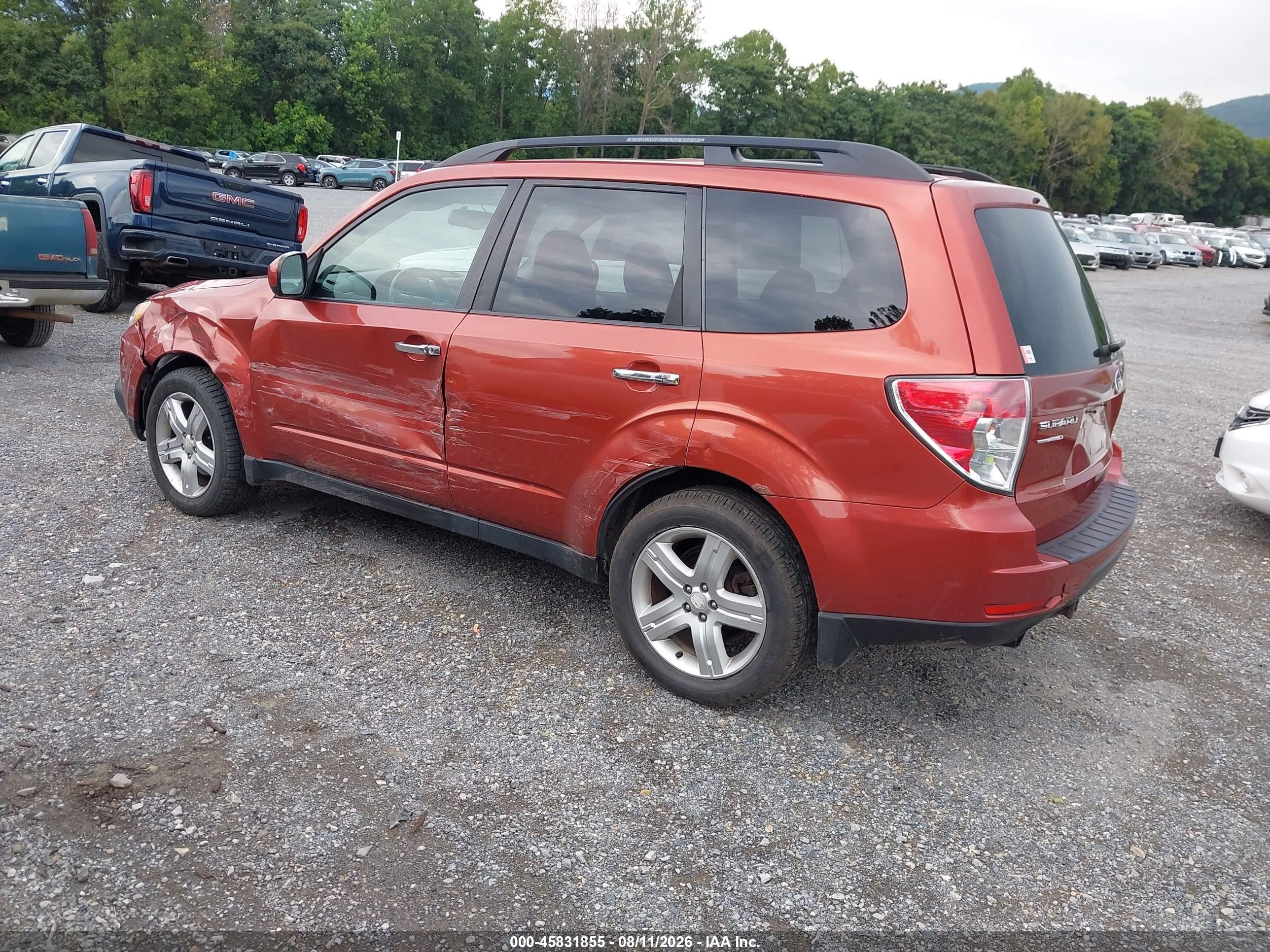 2010 Subaru Forester 2.5x Premium Orange vin: JF2SH6CC7AH908802