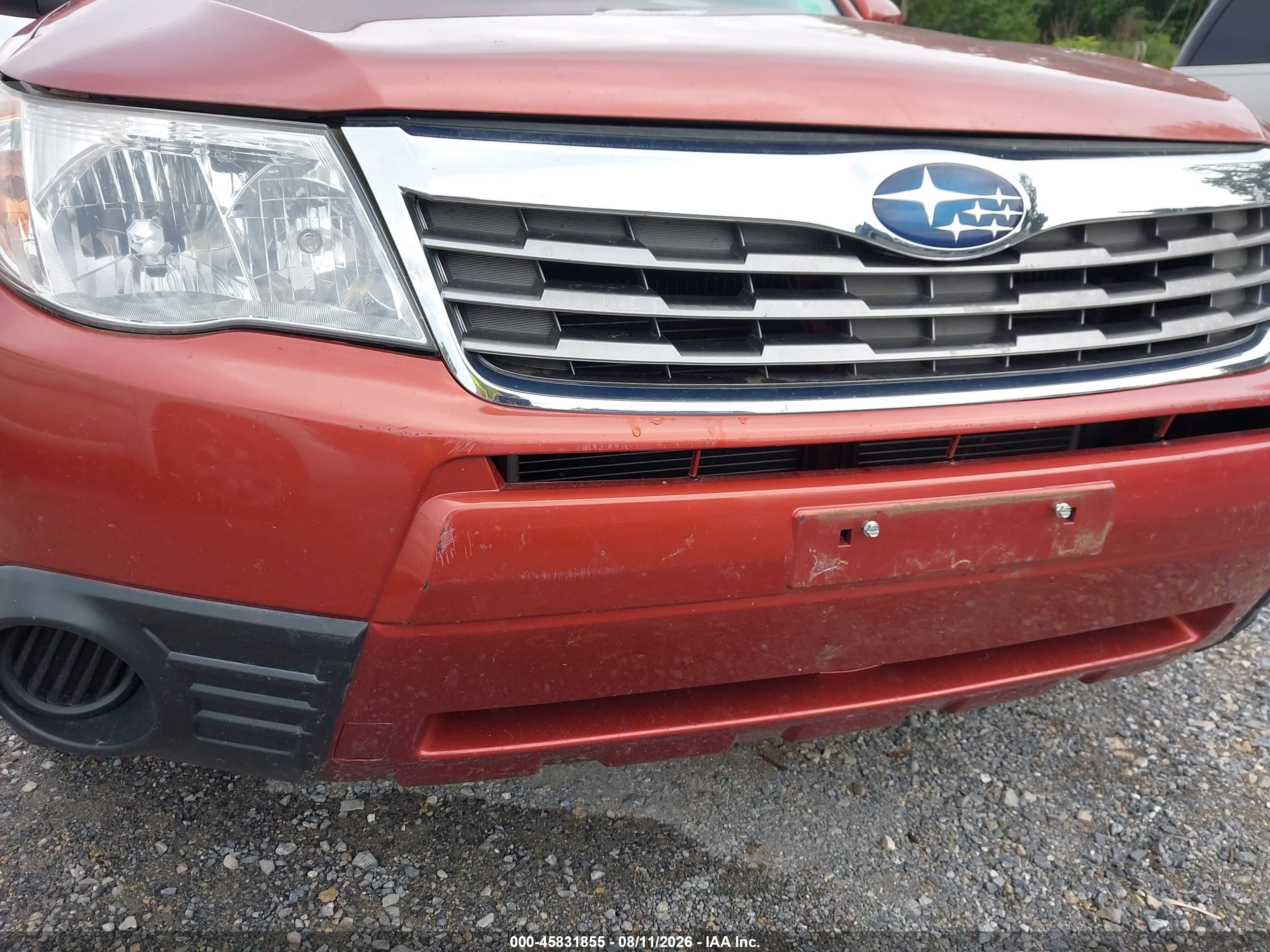 2010 Subaru Forester 2.5x Premium Orange vin: JF2SH6CC7AH908802