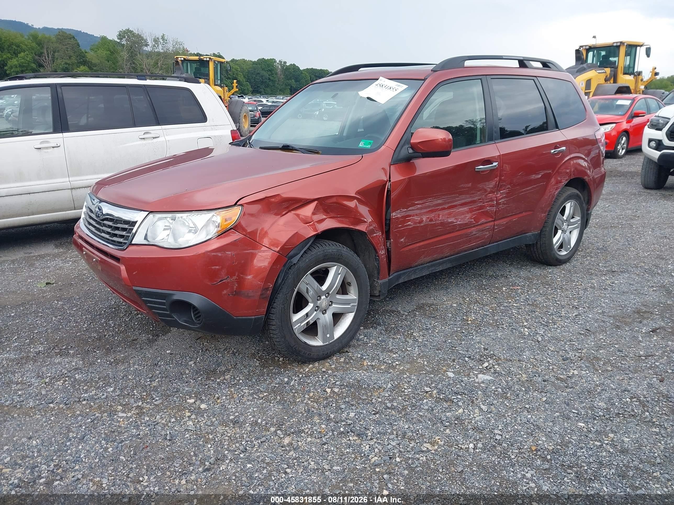 2010 Subaru Forester 2.5x Premium Orange vin: JF2SH6CC7AH908802
